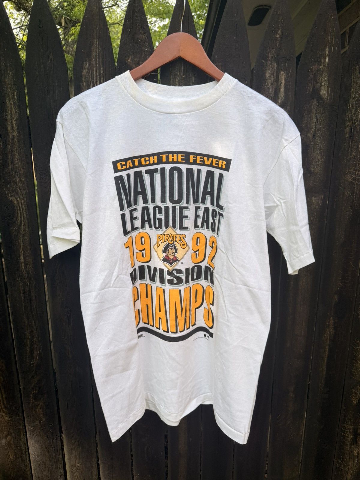 Rap Tees VTG Pittsburgh Pirates Salem Size XL 1992 Division Champs Size US L / EU 52-54 / 3 - 1 Thumbnail