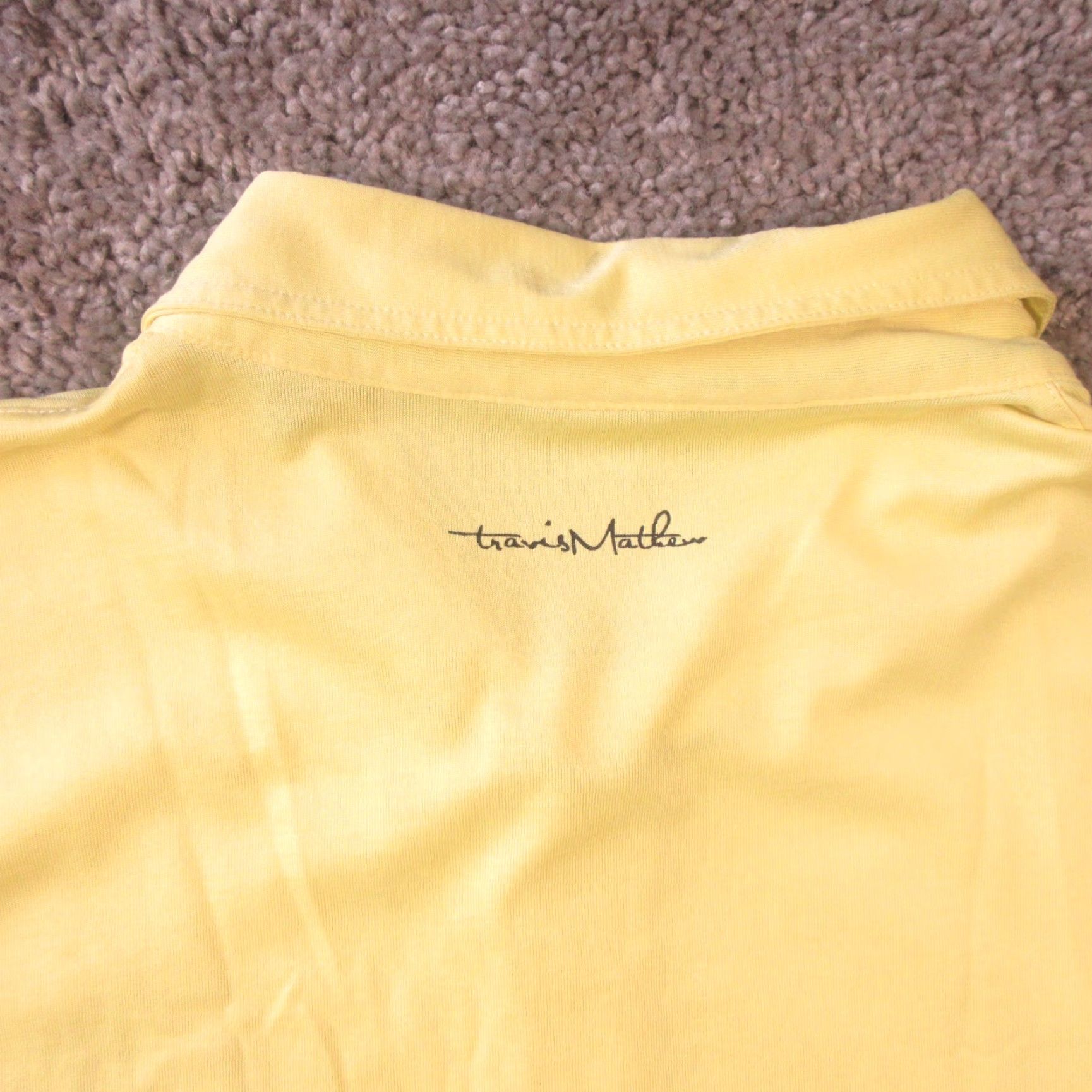 TravisMathew Travis Mathew Polo Shirt Men XL Blue Yellow Lot Embroidered Shoulder Golf Shirt Shirt Mens XL Blue Colorful Classic Outdoor Sports Two Pack Polo Size US XL / EU 56 / 4 - 5 Thumbnail
