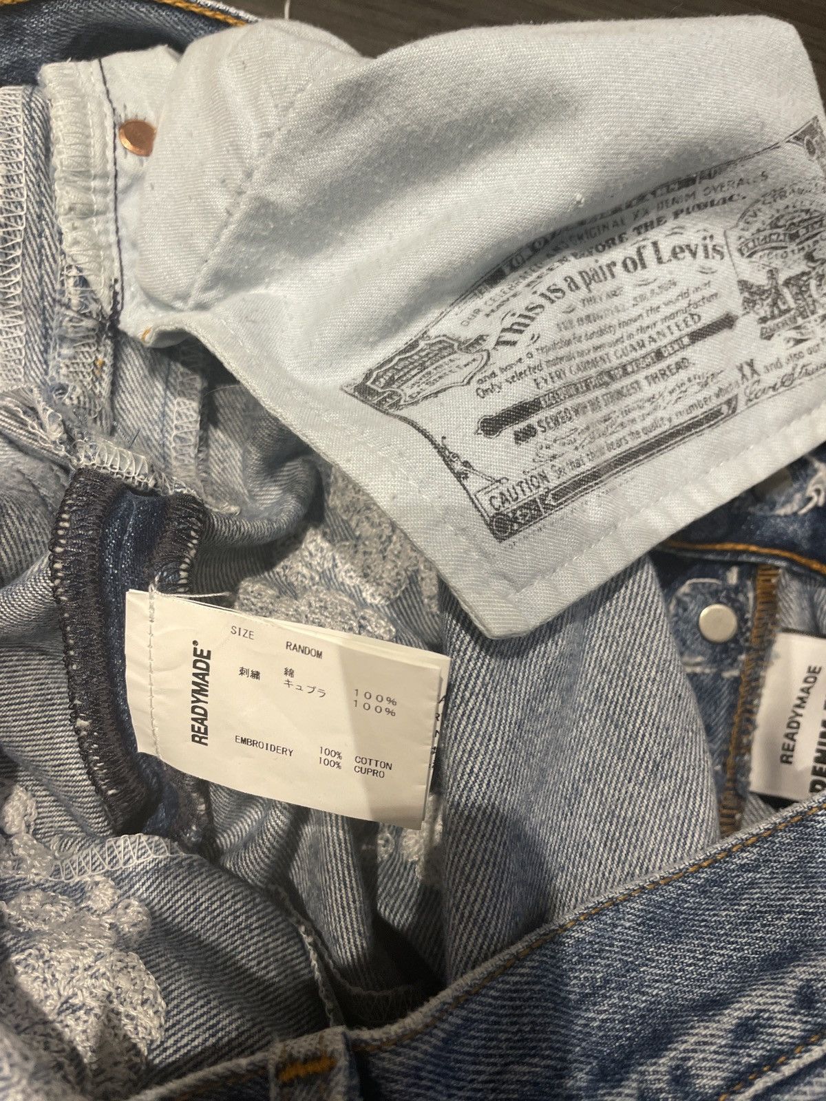 DENIM TEARS × READYMADE Readymade x Denim Tears Flare Jeans Size US 36 / EU 52 - 5 Thumbnail