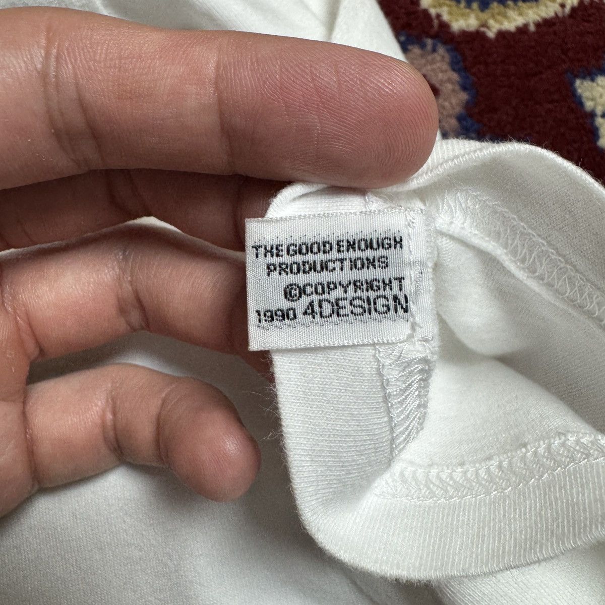 GOODENOUGH 90-00s Vintage GOODENOUGH Hornet Hiroshi Fujiwara Y2K tee Size US S / EU 44-46 / 1 - 8 Thumbnail