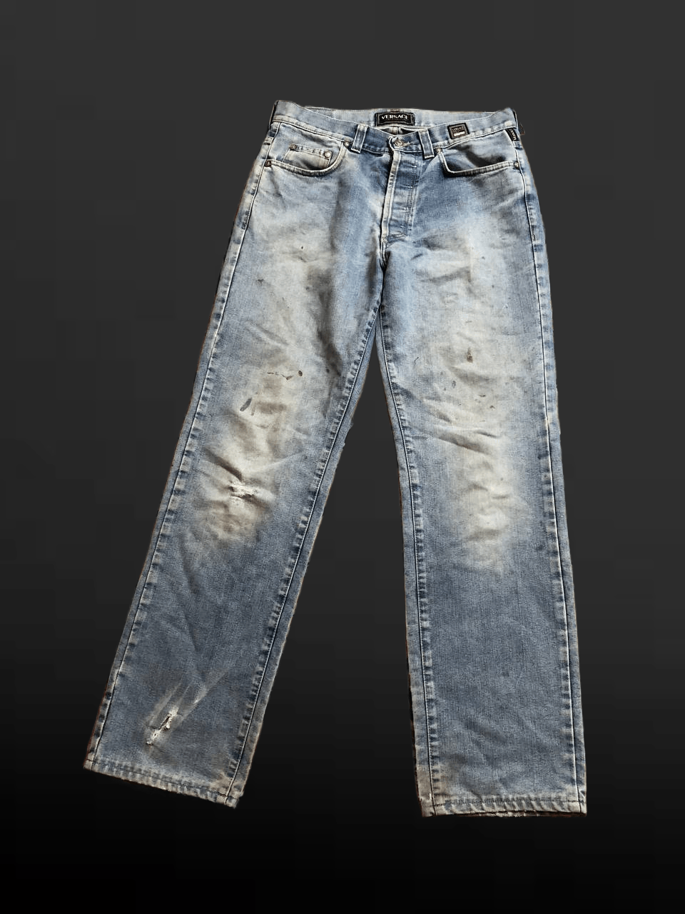 Versace Jeans Couture Vintage Versace Jeans Couture Washed Blue Jeans Size US 34 / EU 50 - 1 Thumbnail