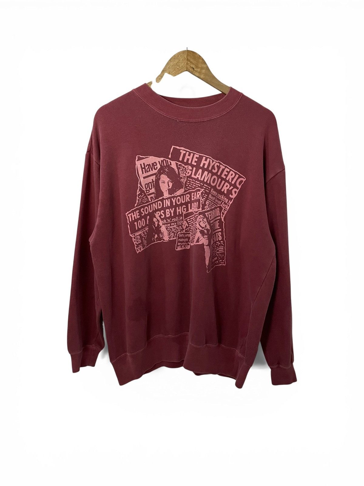 Hysteric Glamour Vintage Hysteric Glamour Pullover Sweatshirt Size US L / EU 52-54 / 3 - 1 Thumbnail