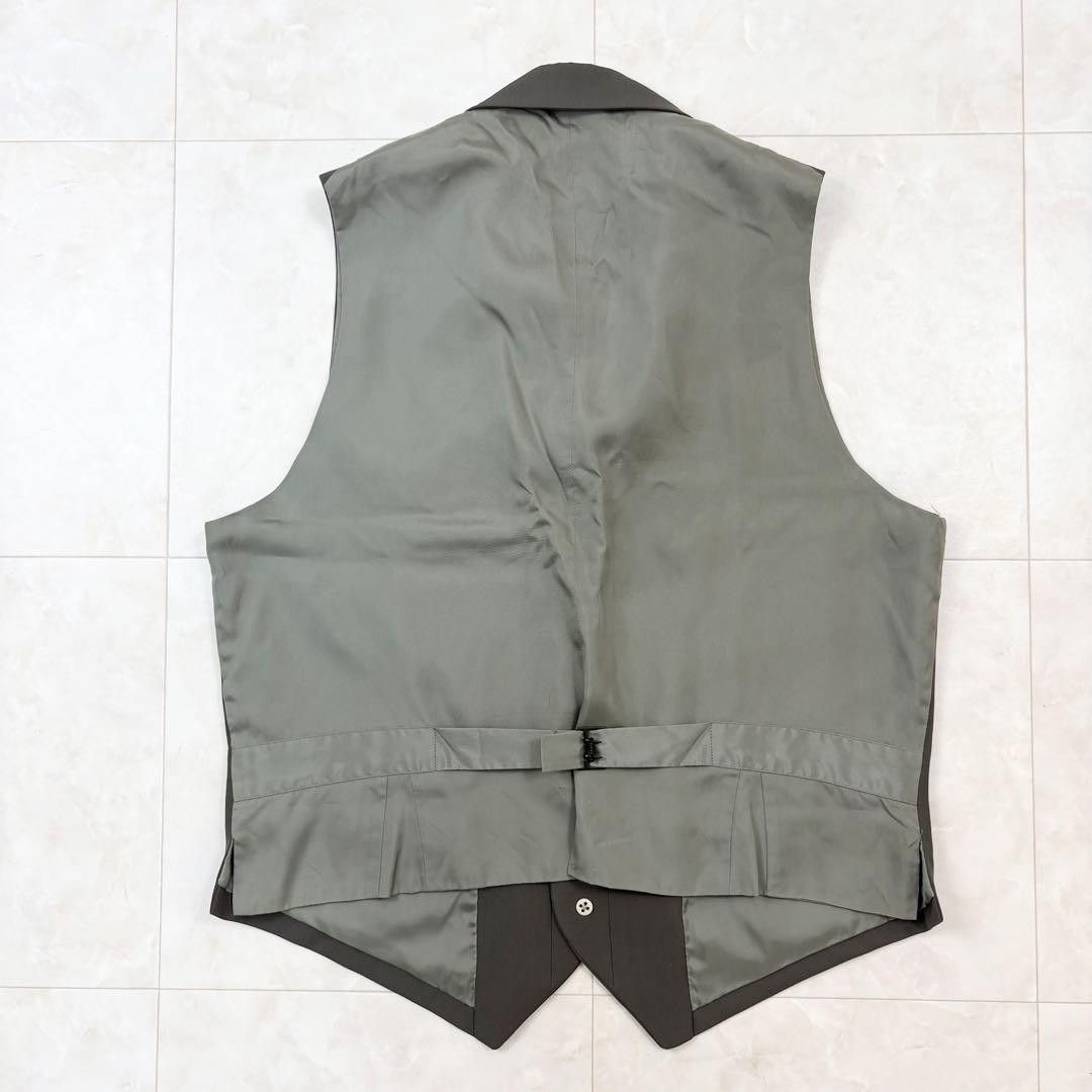 Yohji Yamamoto Yohji Yamamoto Pour Homme 80s Wool Gabardine Gilet Size US M / EU 48-50 / 2 - 2 Thumbnail