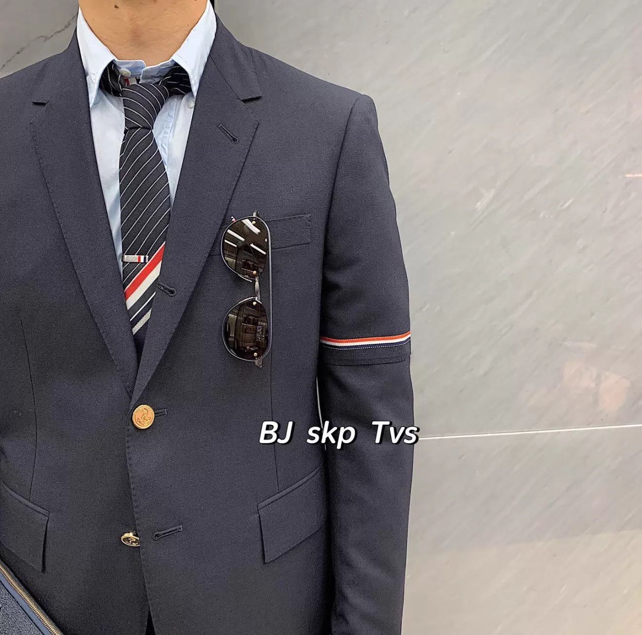 Thom Browne Thom Browne Short Tieclip Tri-Color 925 Silver 95 New Size ONE SIZE - 5 Thumbnail
