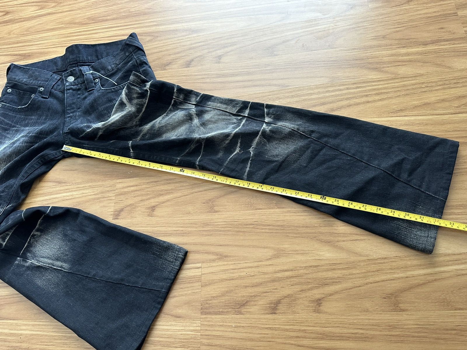 Tornado Mart 2000-Tornado Mart Japan Super Flared Jeans Size US 31 - 19 Thumbnail