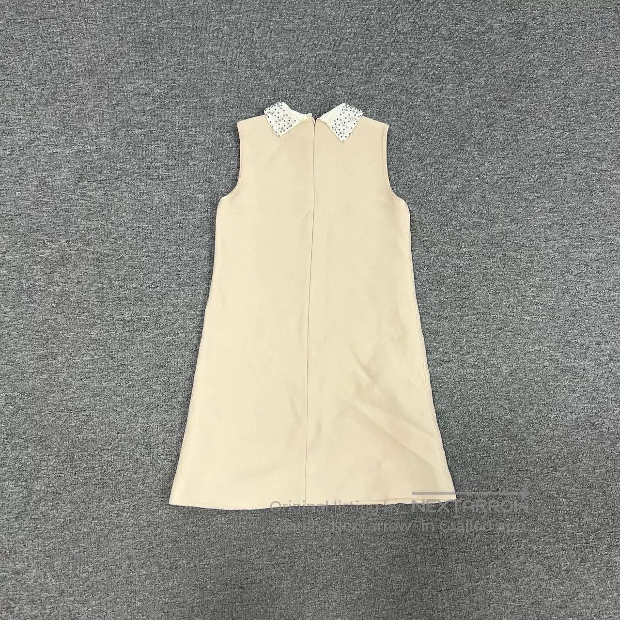 Miu Miu Miumiu Daisy Beaded Sequin Sleeveless Dress. Size XS / US 0-2 / IT 36-38 - 4 Thumbnail