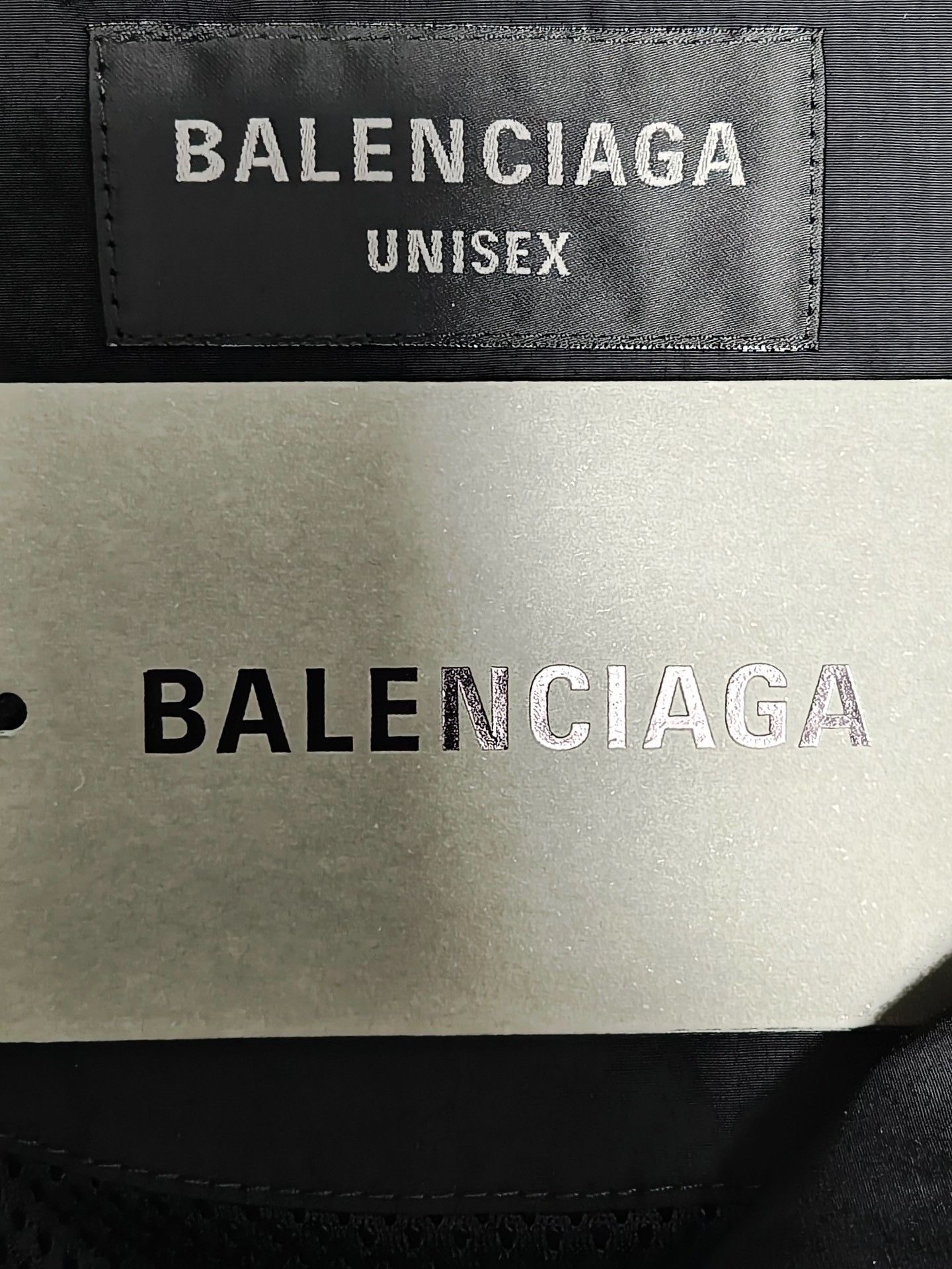 Balenciaga Balenciaga 24Fw nylon jacket with tape logo on the back jac Size US S / EU 44-46 / 1 - 5 Thumbnail