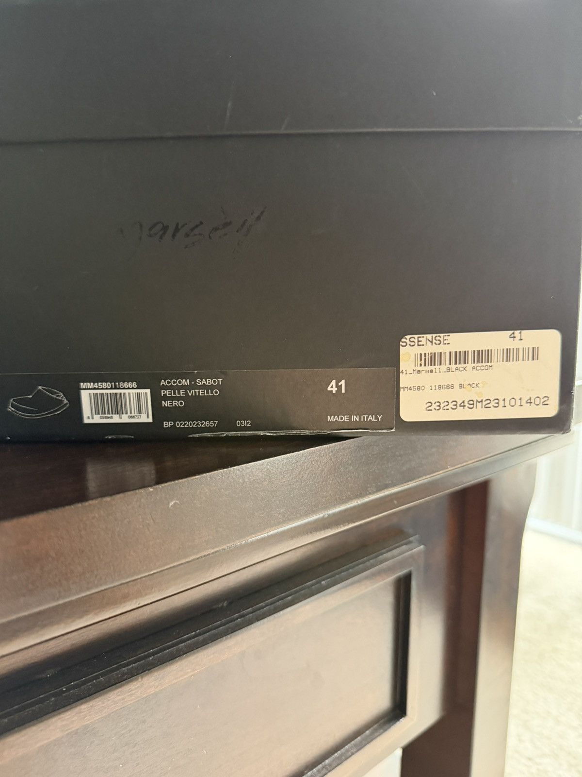 Marsell Black Accom Loafers Size US 8 / EU 41 - 5 Thumbnail