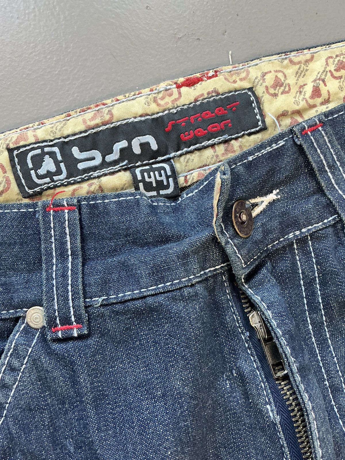 JNCO × Southpole × Vintage Vintage BRN street wear straight fit denim pant Size US 38 / EU 54 - 4 Thumbnail
