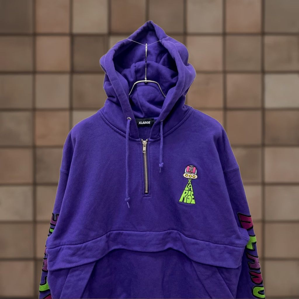X-LARGE X-LARGE Hoodie M Purple Men XS? Size US M / EU 48-50 / 2 - 1 Thumbnail