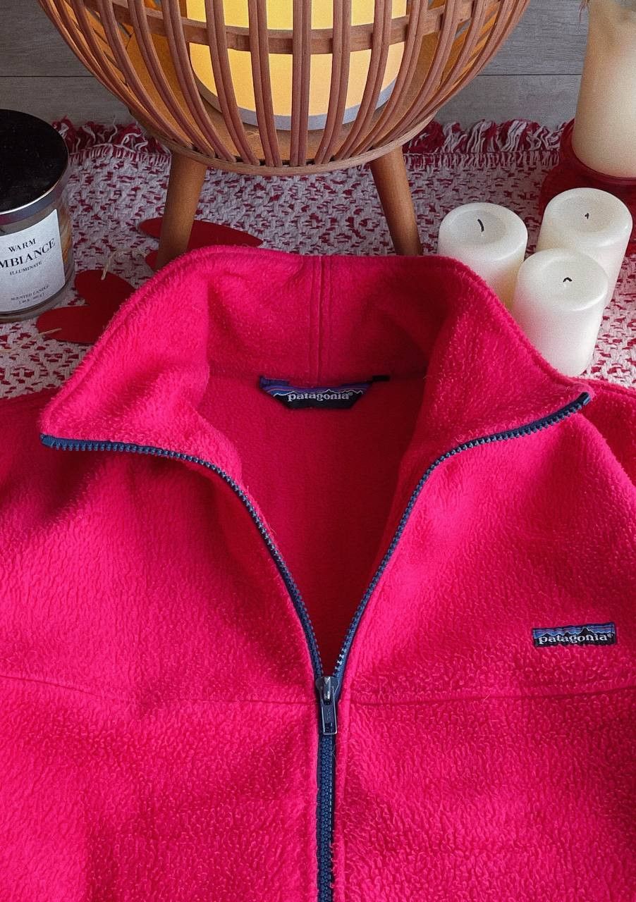 Patagonia Vintage Patagonia Pink Fleece Size US L / EU 52-54 / 3 - 8 Thumbnail