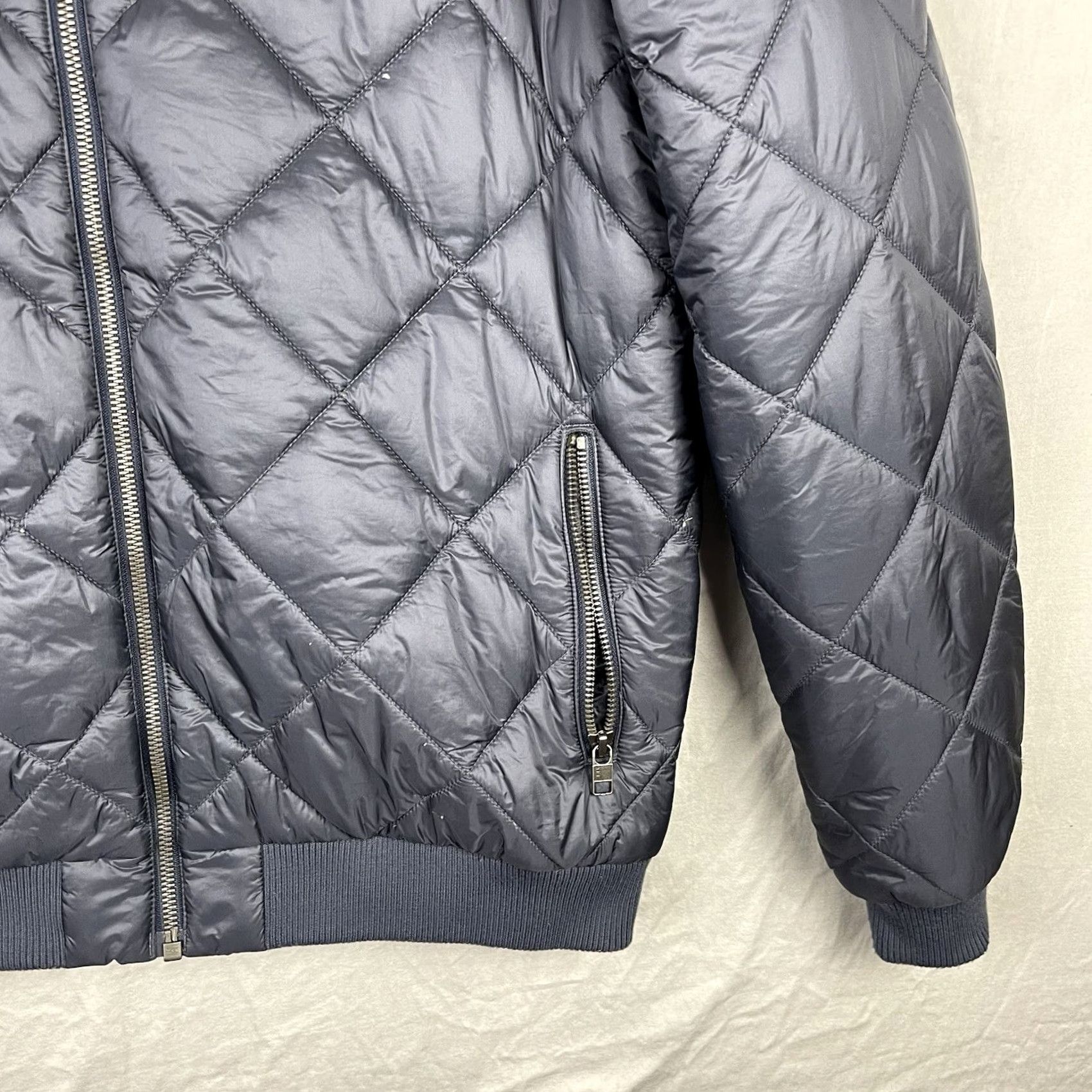 Patagonia Patagonia Jacket Womens Large Navy Blue Prow Bomber Quilted Full Zip Logo Size L / US 10 / IT 46 - 4 Thumbnail
