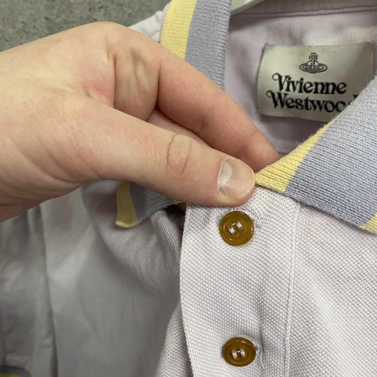 Vivienne Westwood Vivienne Westwood Polo T Shirt Vintage Small Orb Logo Luxury Size US XL / EU 56 / 4 - 7 Thumbnail