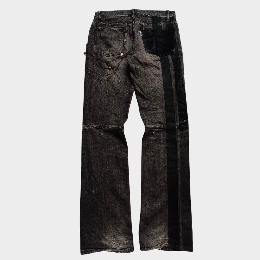 14th Addiction Blues dress leather accent bootcut jean Size US 30 / EU 46 - 2 Thumbnail