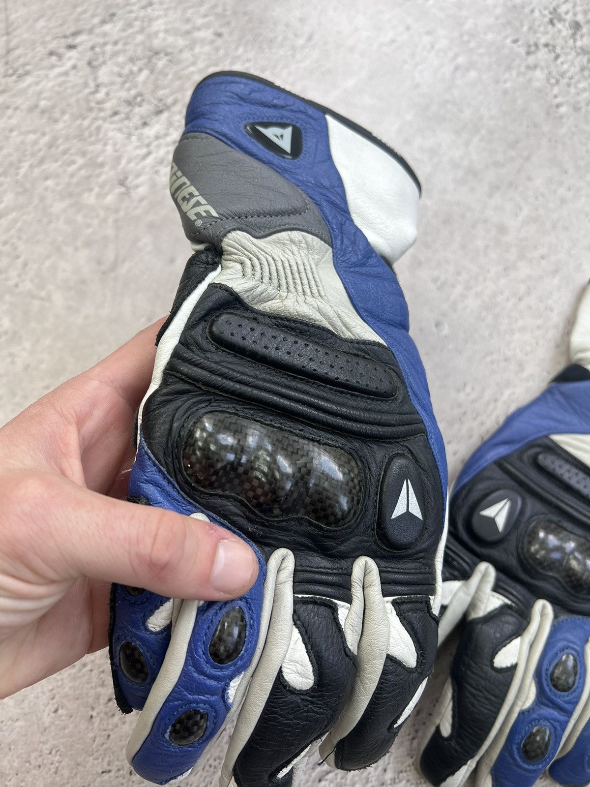 Dainese × Vintage Vintage Dainese Leather Gloves Avant Garde Size ONE SIZE - 2 Thumbnail