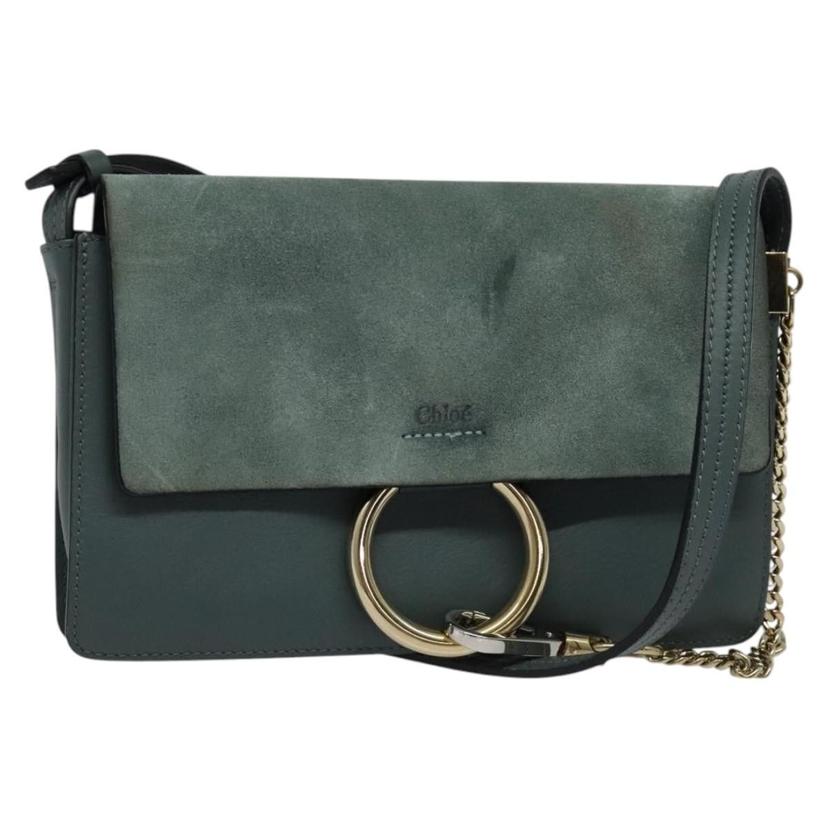 Chloe Chloe Faye Shoulder Bag Leather and Suede Size ONE SIZE - 1 Thumbnail