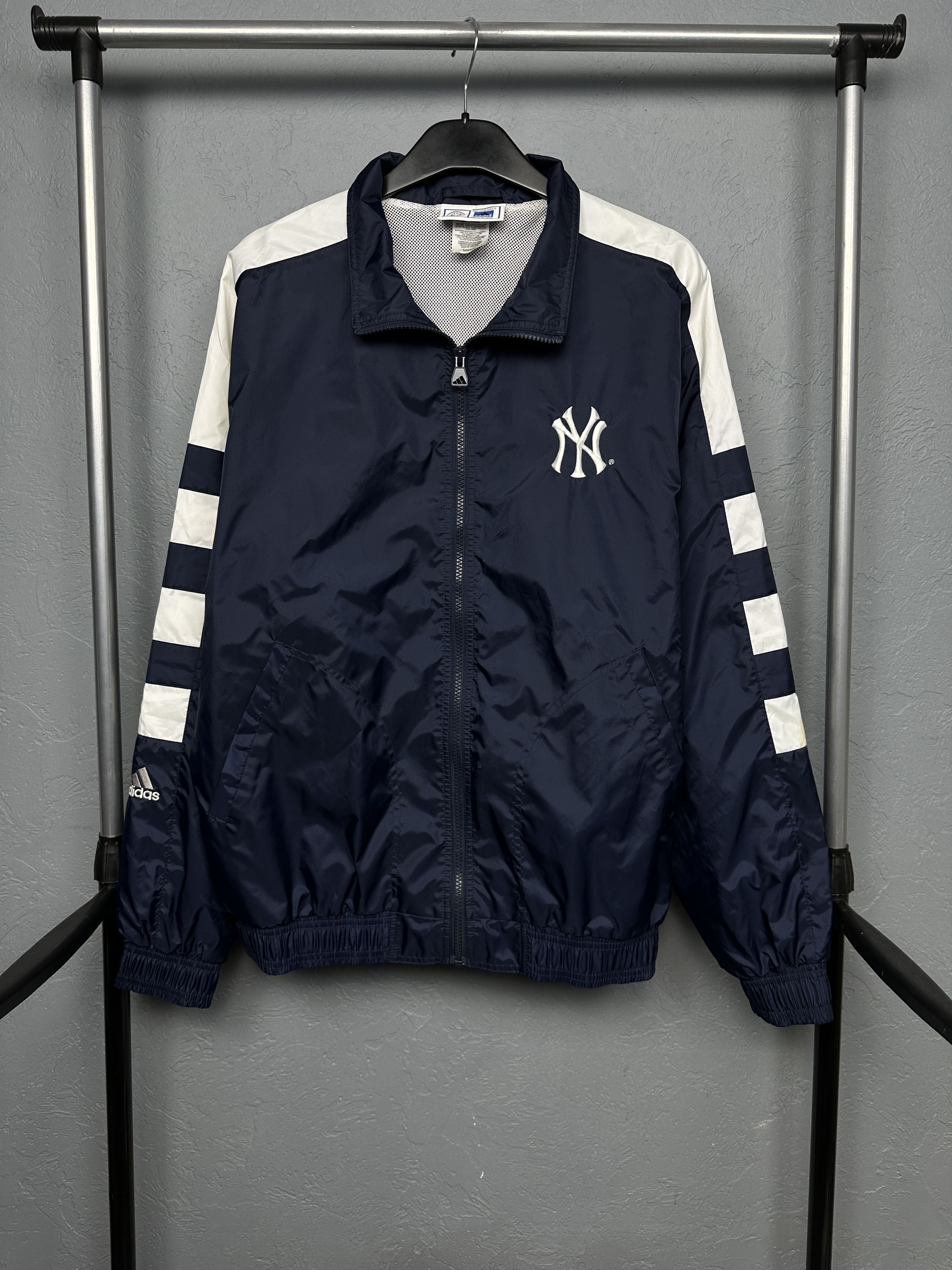 New York Yankees Adidas New York Yankees Vintage Track Top Jacket Size US M / EU 48-50 / 2 - 1 Thumbnail