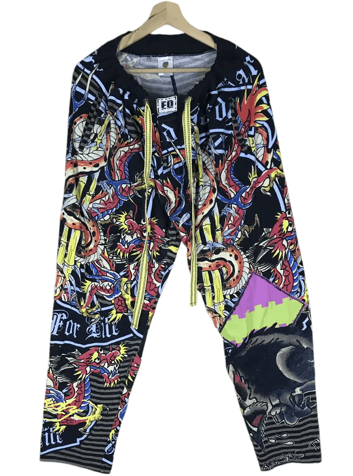 Ed Hardy Ed Hardy Overprint Loungewear Size US 40 / EU 56 - 1 Thumbnail