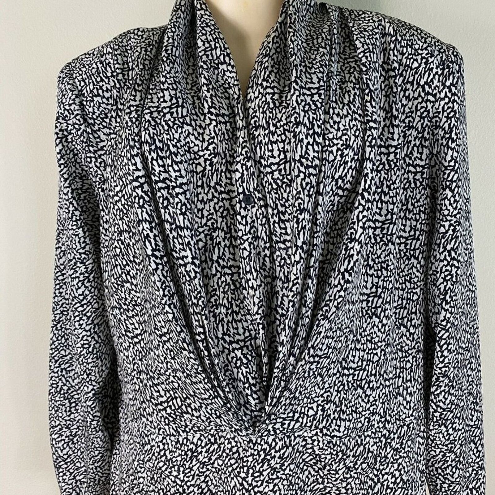 Worthington Vintage 80's Worthington Long Sleeve Blouse 16 Size XXL / US 16-18 / IT 52-54 - 4 Thumbnail