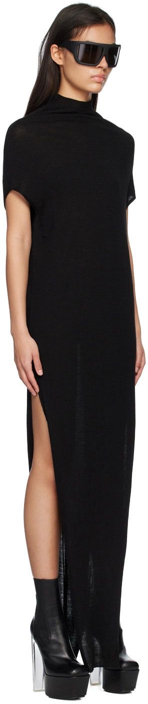 Rick Owens o1y0126 Maxi Dress in Black Size S / US 4 / IT 40 - 2 Thumbnail