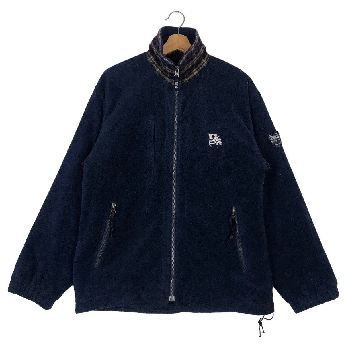 🔥90's Vintage Polo British Country Spirit Zipper Jacket