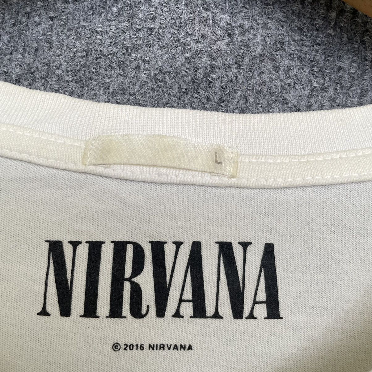 GU × Nirvana GU x Nirvana Smiley Face Kurt Cobain Band T Shirt Size US M / EU 48-50 / 2 - 3 Thumbnail