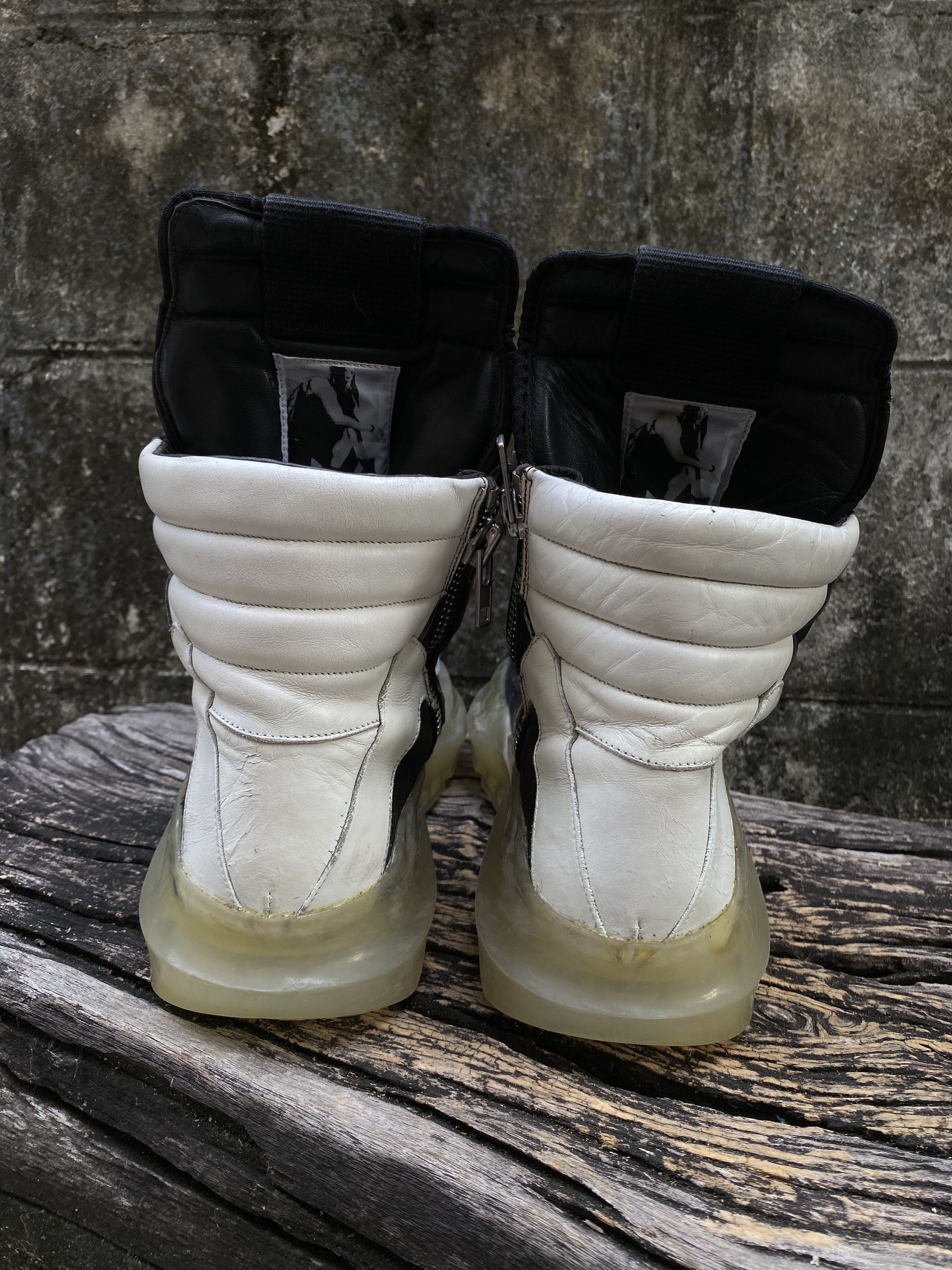 Rick Owens *RARE* Rick Owens Geobasket Transparent Sole Sneakers EU40 Size US 7 / EU 40 - 5 Thumbnail