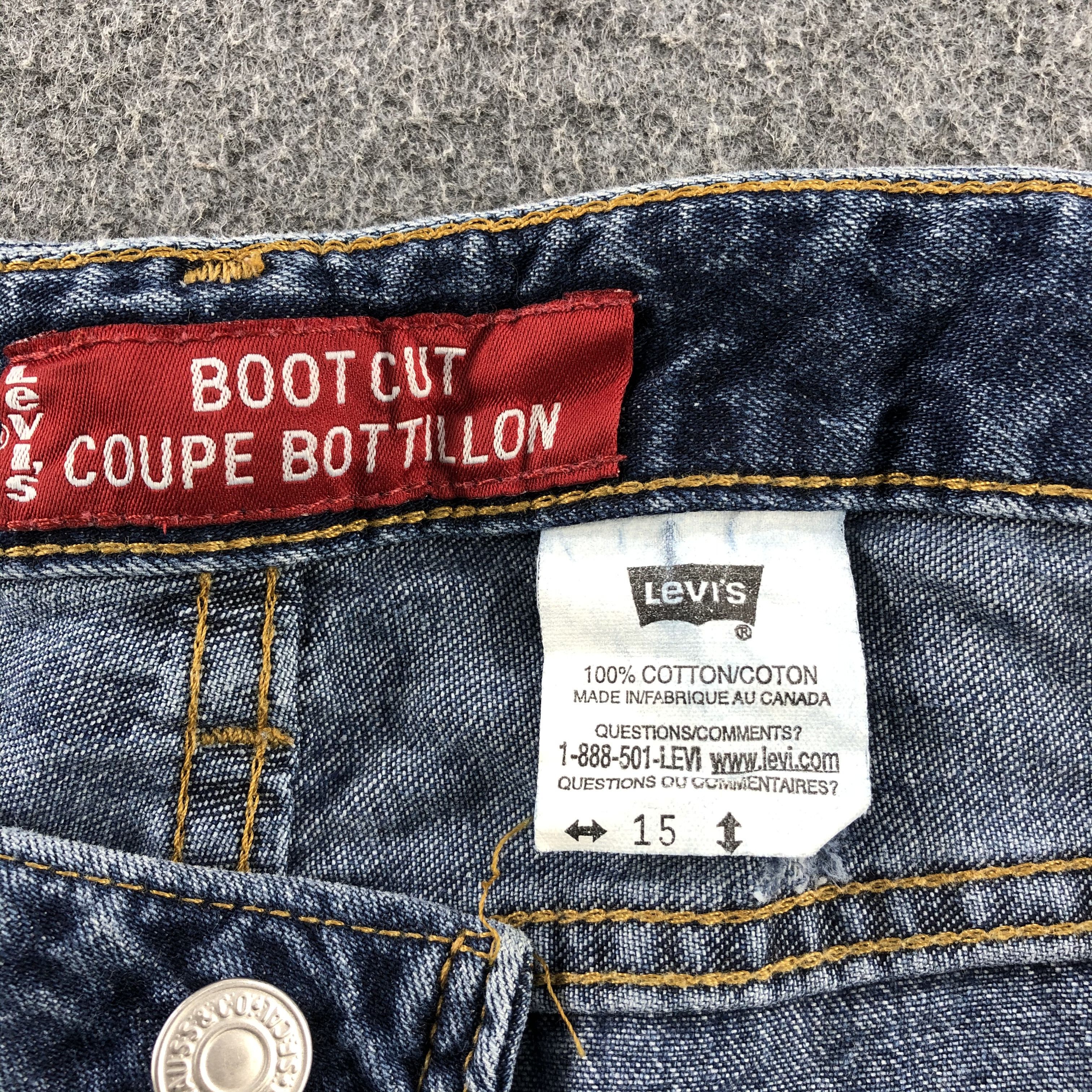 Levi's Vintage 90s Levis Flare Jeans-J1266 Size US 35 - 9 Thumbnail