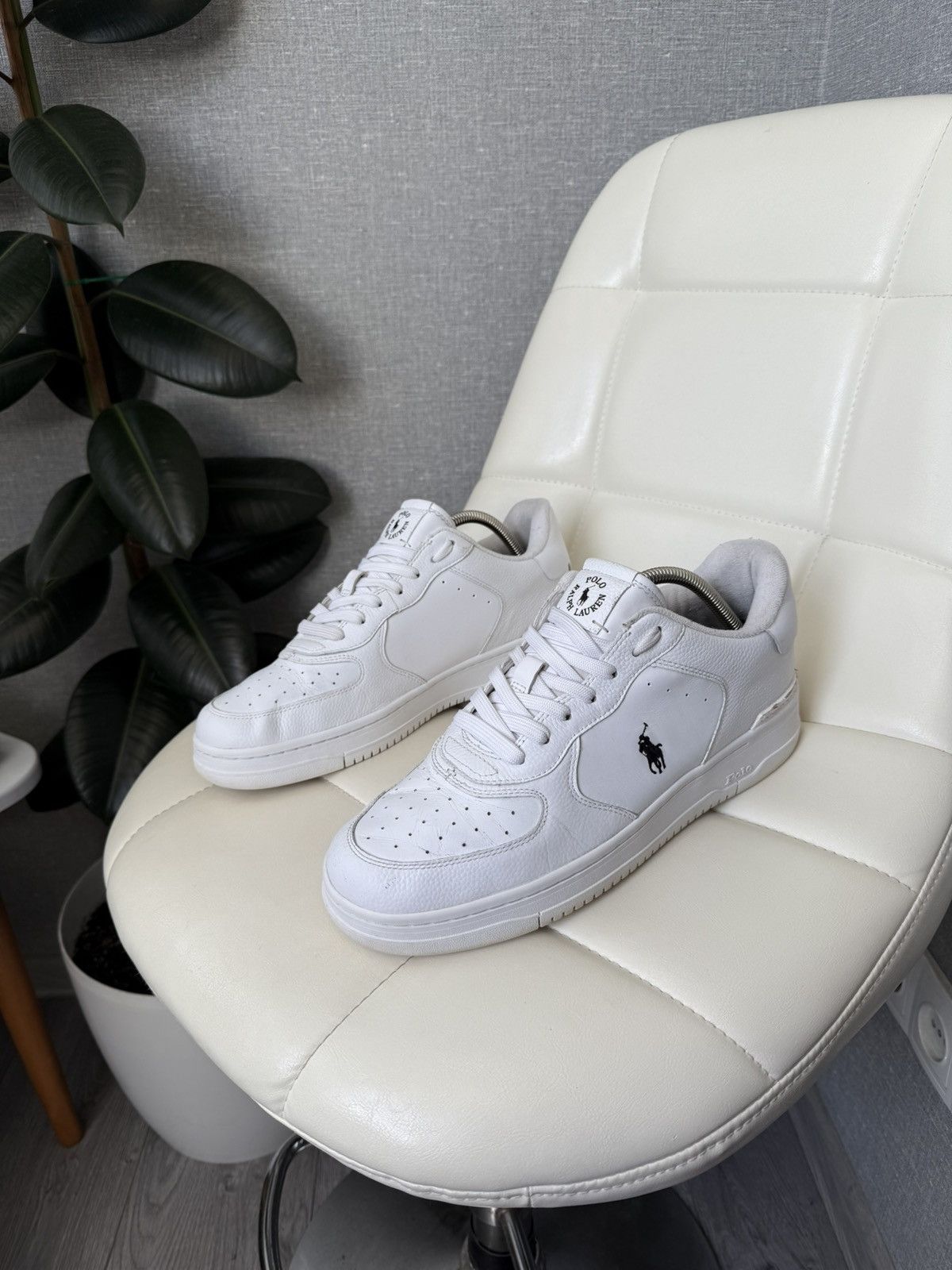 Polo Ralph Lauren Polo Sport PS200 SK LTL White Sneakers Men\'s Size 11.5 Polo Ralph Lauren PS200 Men main image 2