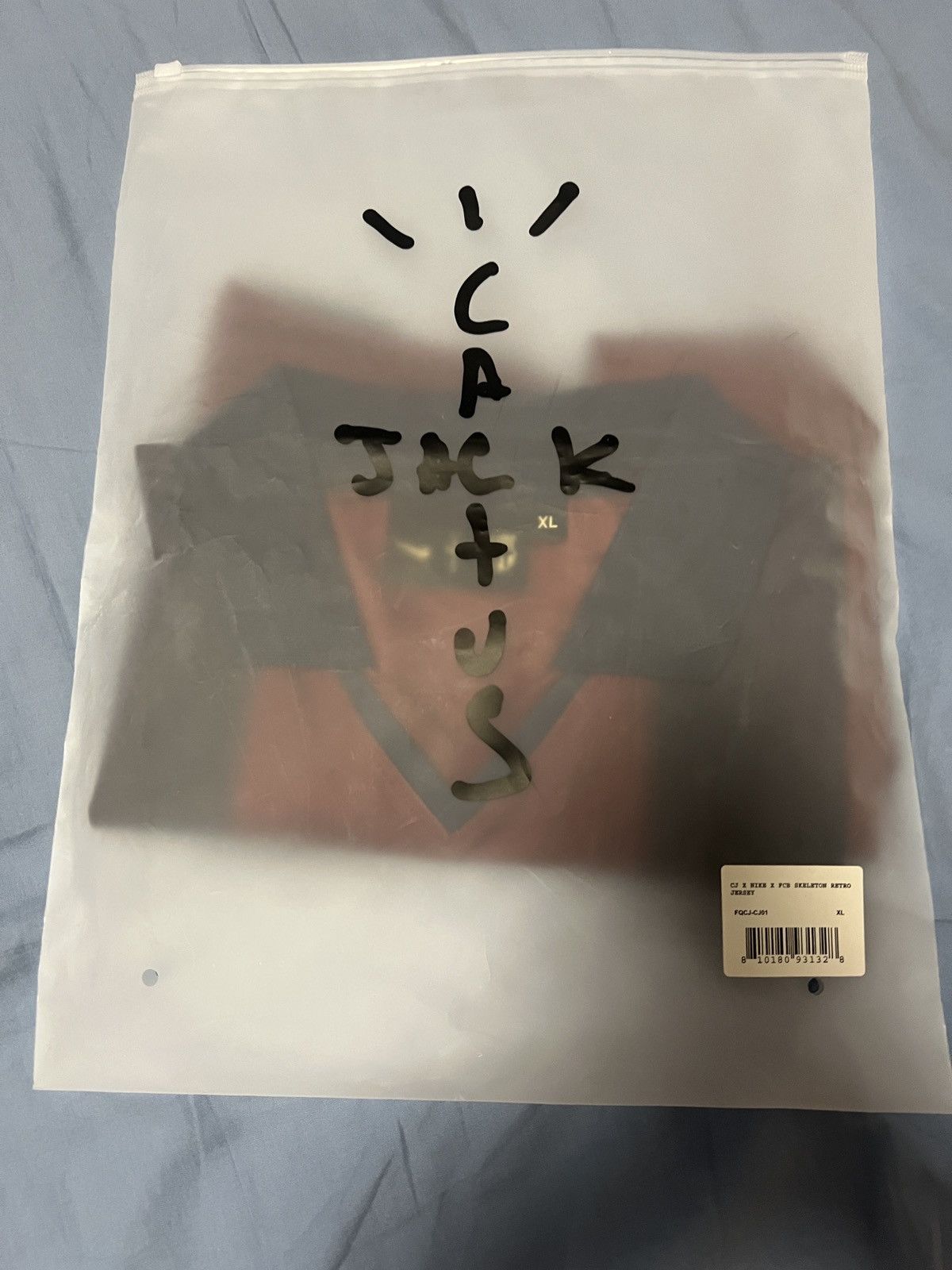 Nike × Travis Scott Travis Scott x Nike x FC Barcelona Retro Jersey (XL) - BNIB Size US XL / EU 56 / 4 - 5 Thumbnail