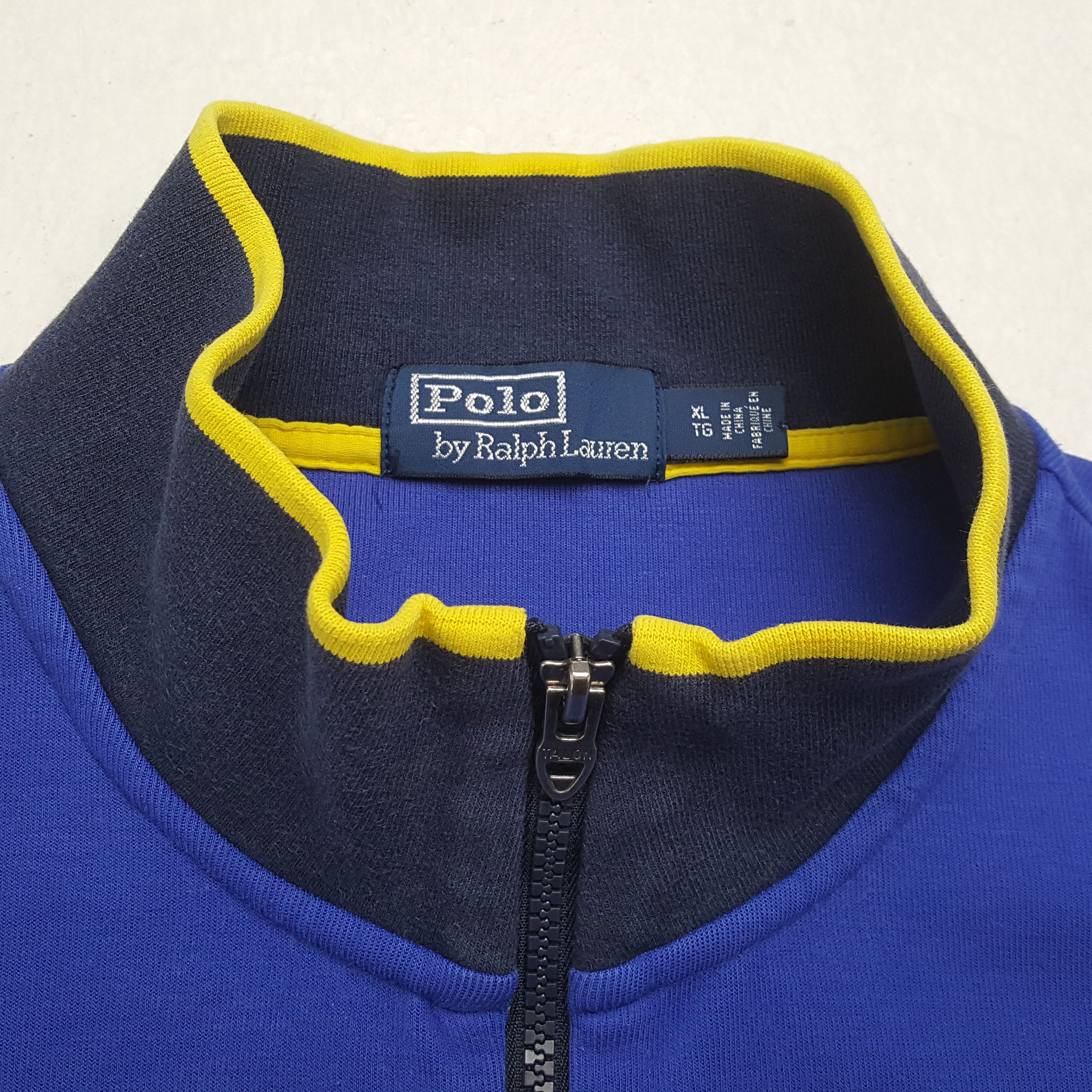 Polo Ralph Lauren × Vintage POLO by RALPH LAUREN Rare Design Fashion Sweater Jacket Size US XL / EU 56 / 4 - 9 Thumbnail