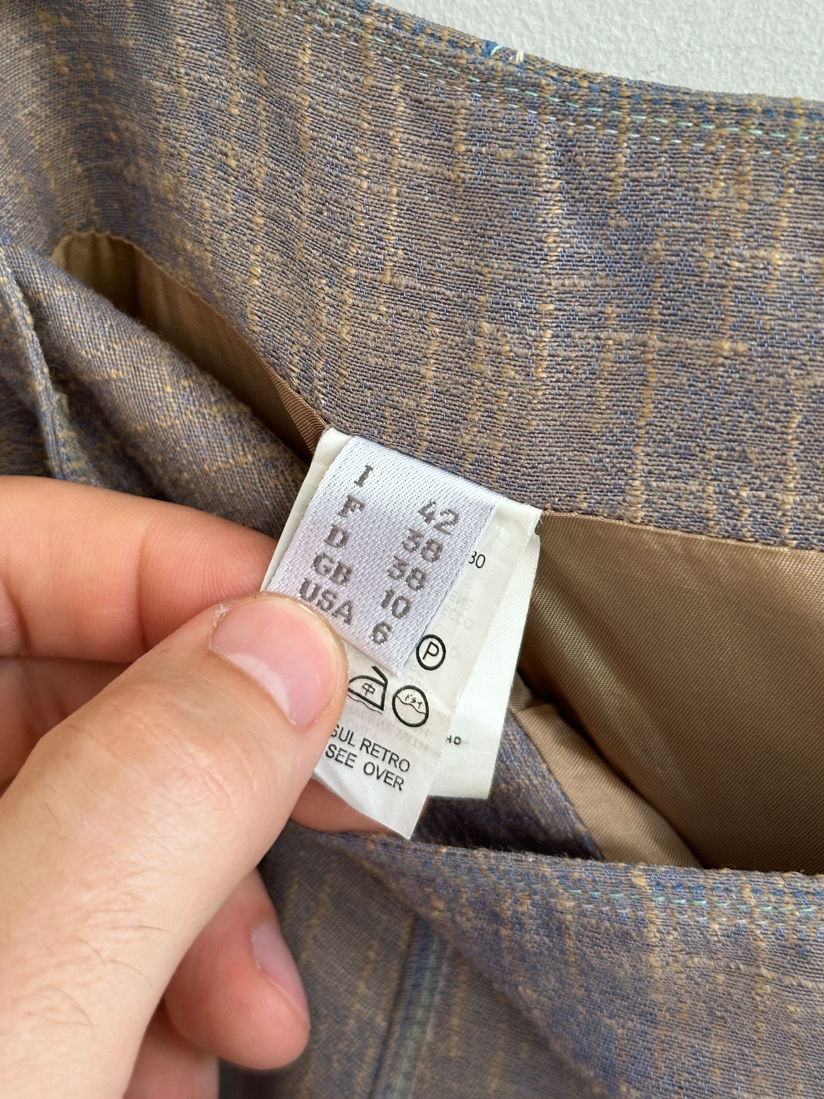 Alberta Ferretti Vintage Philosophy Di Alberta Ferretti Mini Skirt Size 28" / US 6 / IT 42 - 7 Thumbnail