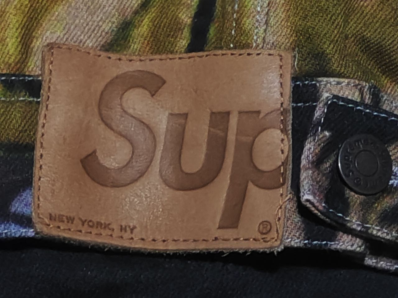 Supreme Supreme x Lee Quinones Lion Den Denim Jacket Size US XL / EU 56 / 4 - 4 Thumbnail