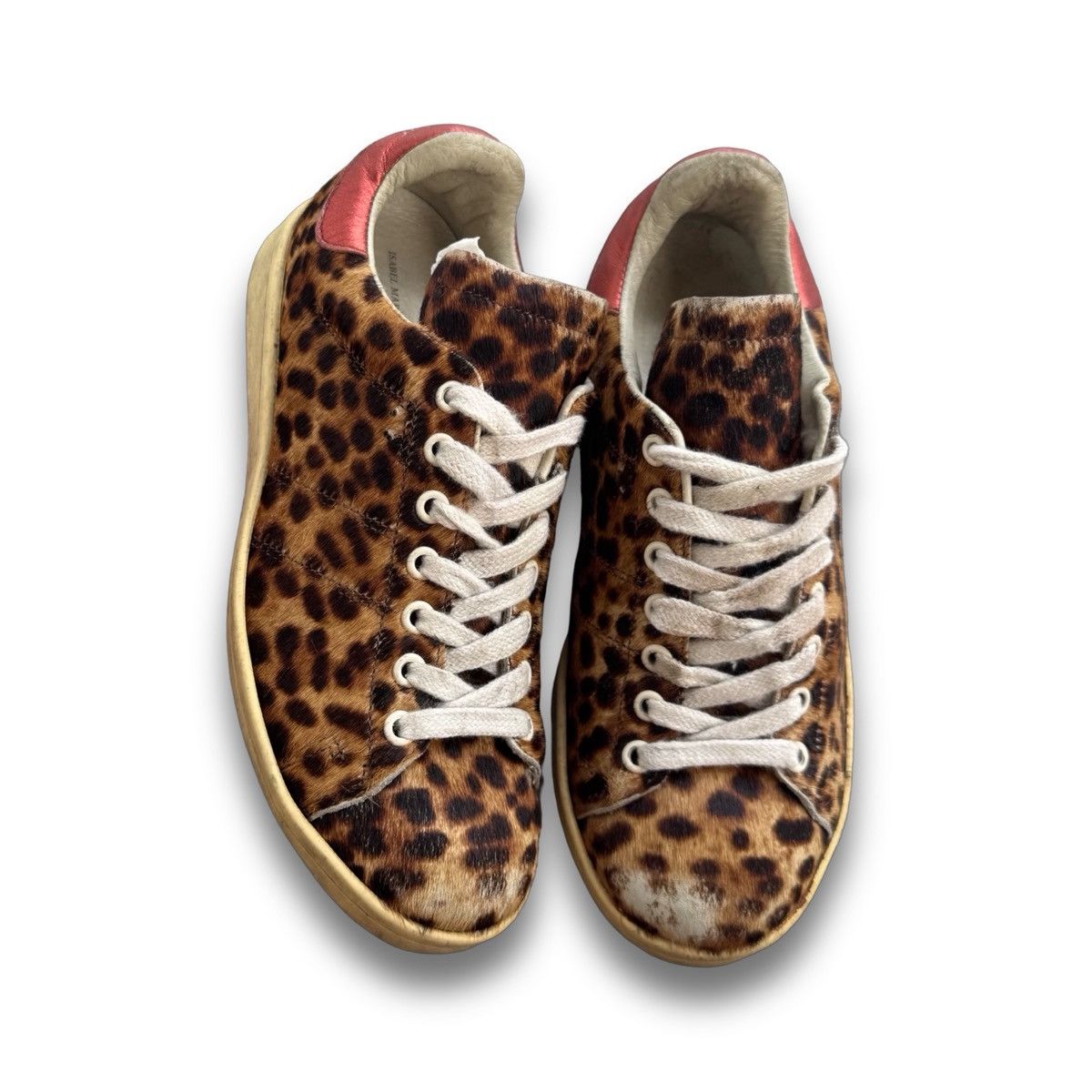 Isabel Marant Etoile isabel maratn bart leopard lowtops Size US 6 / IT 36 - 1 Thumbnail