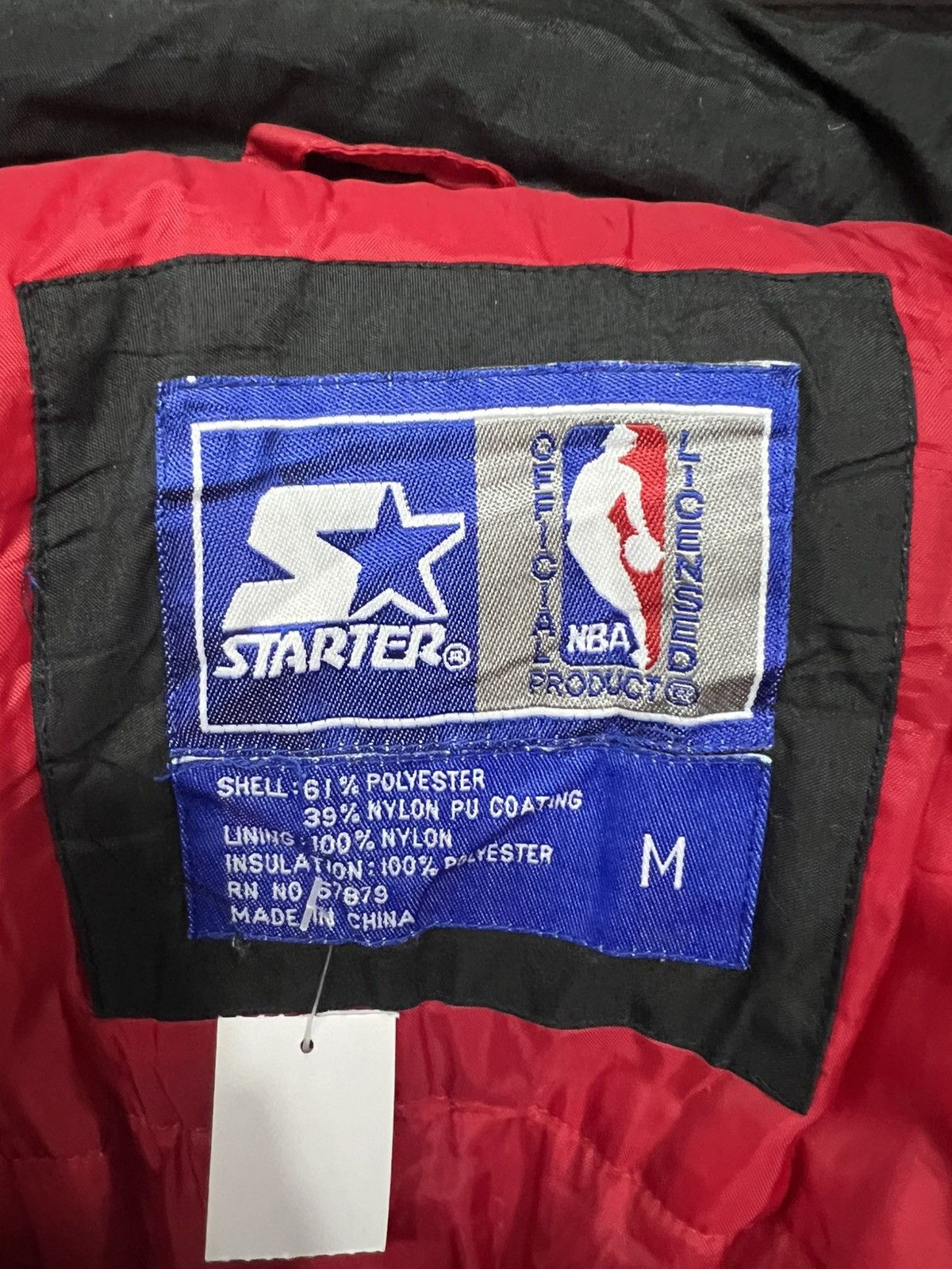 Starter × Vintage Vintage NBA STARTER ZIPPER JACKET CHICAGO BULLS Size US M / EU 48-50 / 2 - 11 Thumbnail