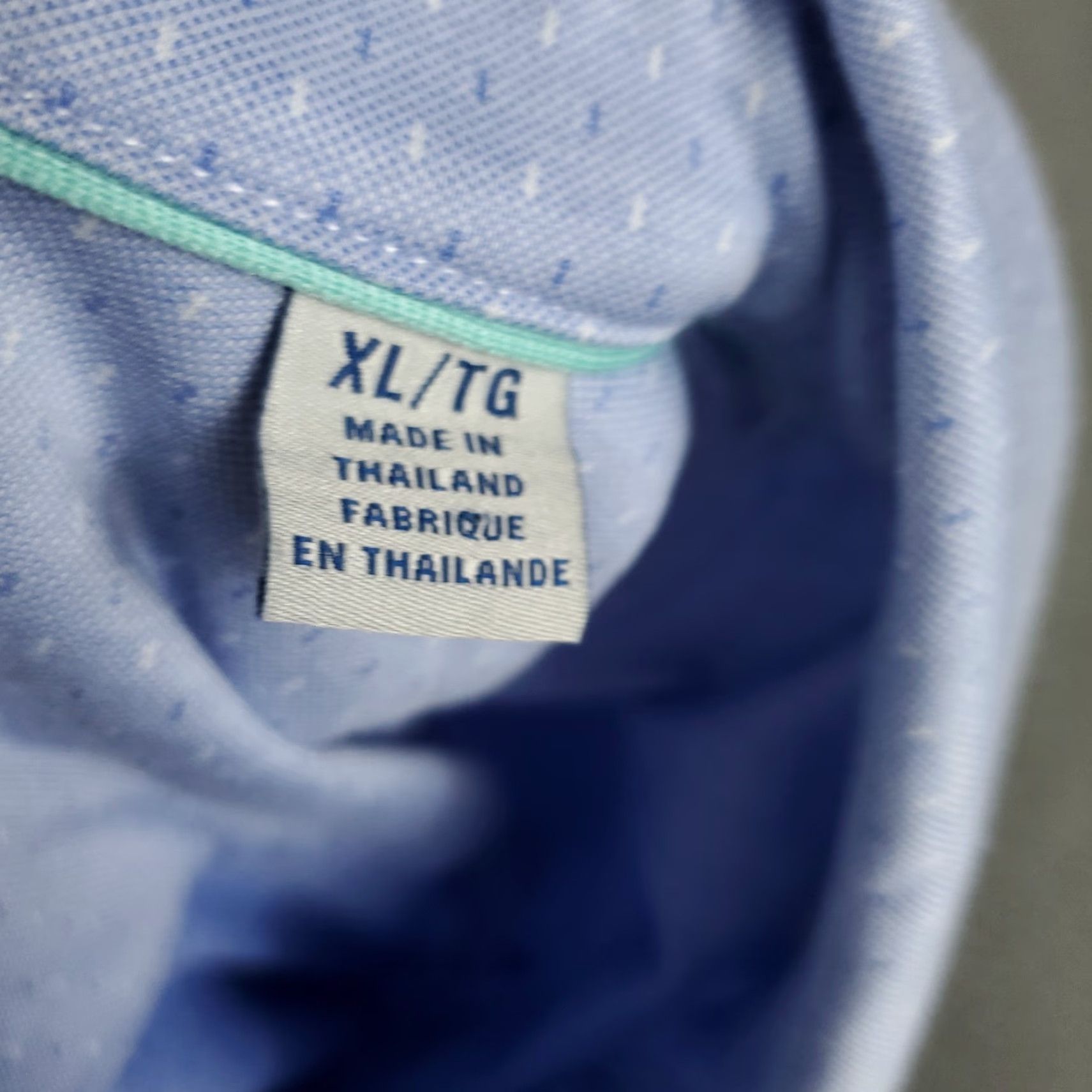 Tommy Bahama Tommy Bahama Shirt Mens XL Light Blue Stretch Cotton Polyester Button Up Shirt Size US XL / EU 56 / 4 - 7 Thumbnail