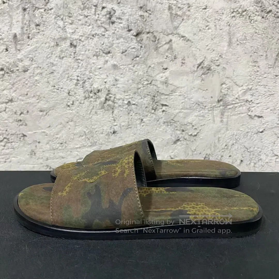 Chrome Hearts chrome hearts camouflage cross flip flops. Size US 6.5 / EU 39-40 - 3 Thumbnail