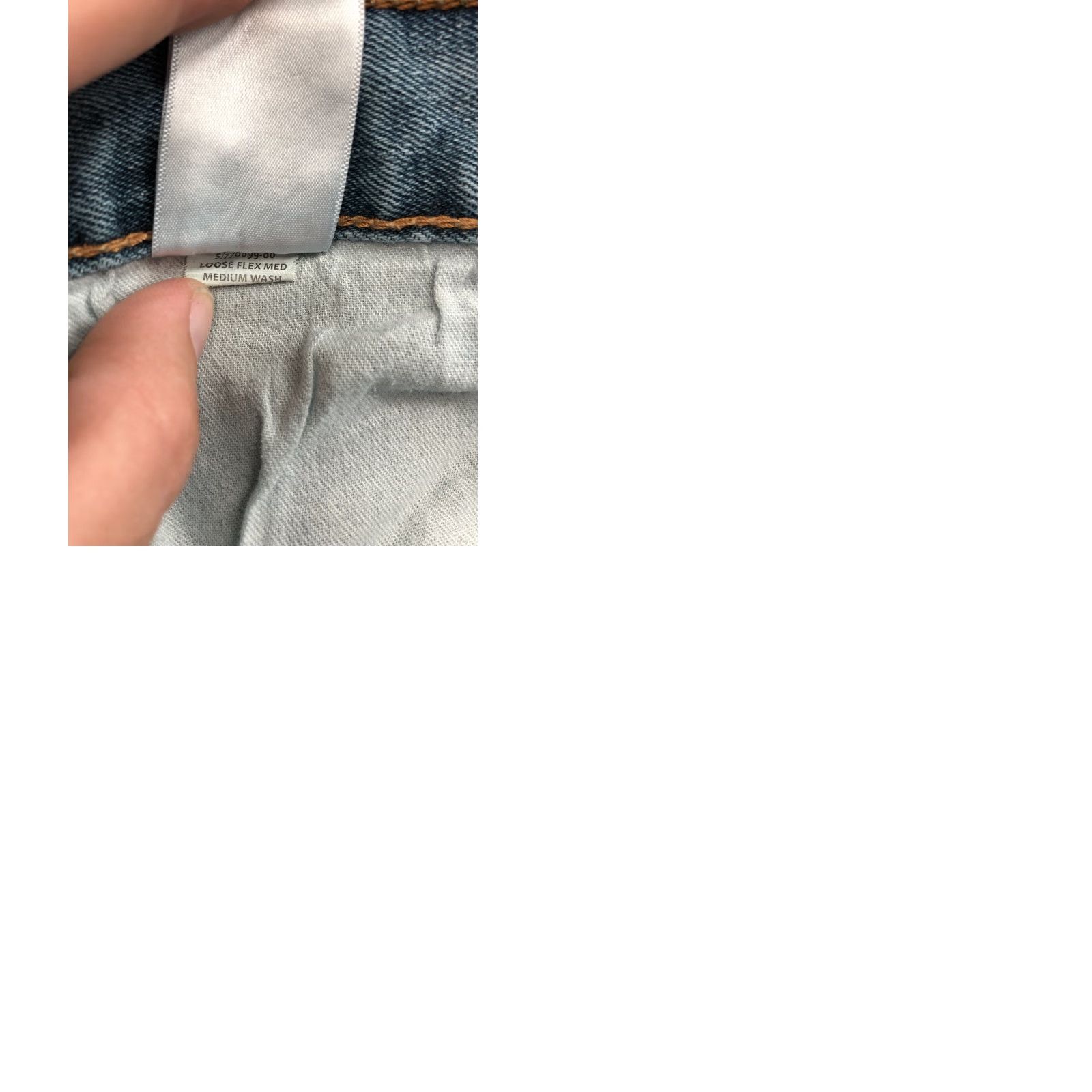 Old Navy Old Navy Straight Jeans Mens 36x34 Mid Rise Medium Wash Blue Denim 5-Pocket Regular Fit Baggy Style Logo Jeans Mens Blue Straight 36 34 Size US 36 / EU 52 - 9 Thumbnail