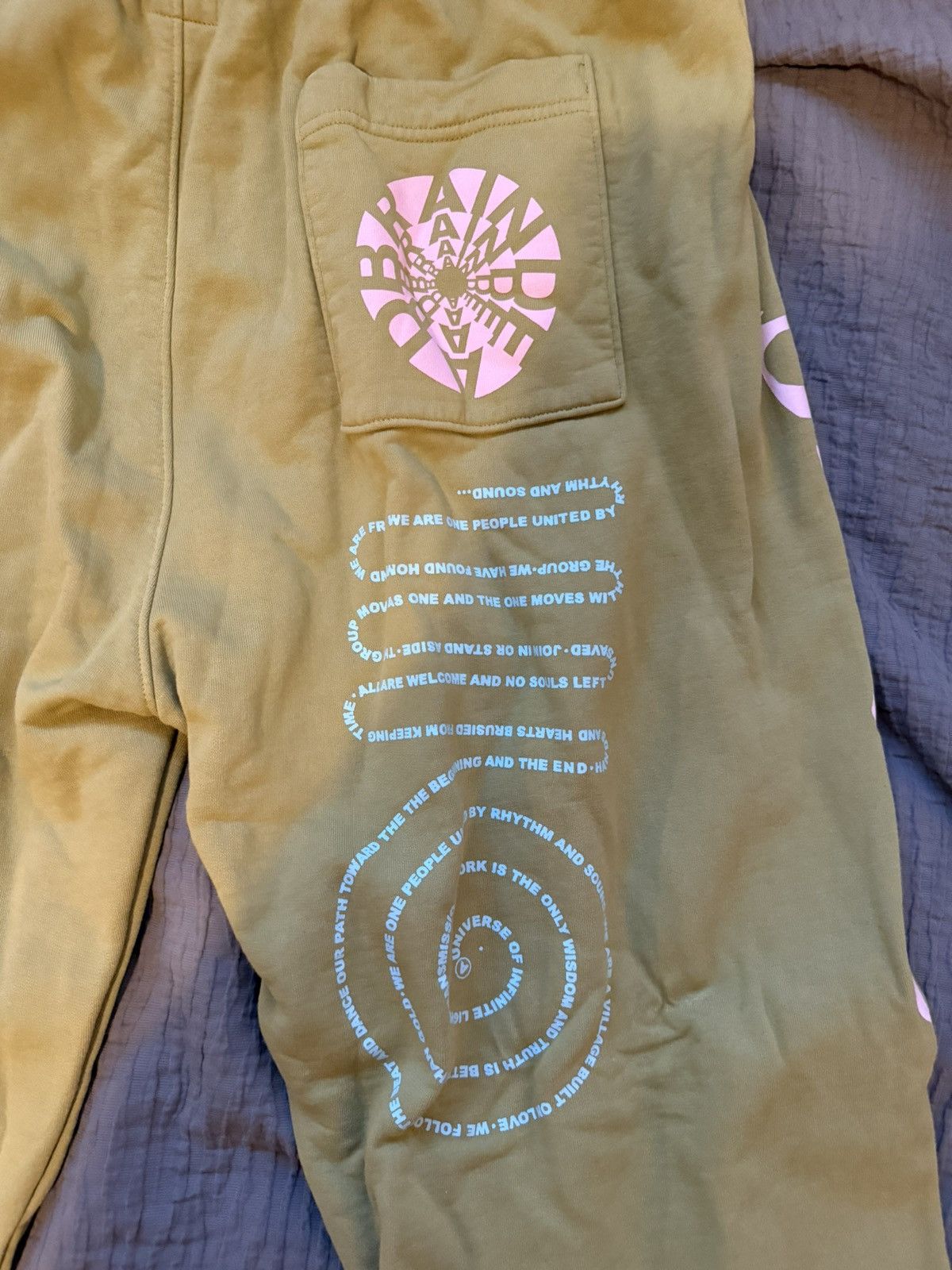 Brain Dead Brain Dead Perfect Visions Sweatpants Size US 35 - 2 Thumbnail