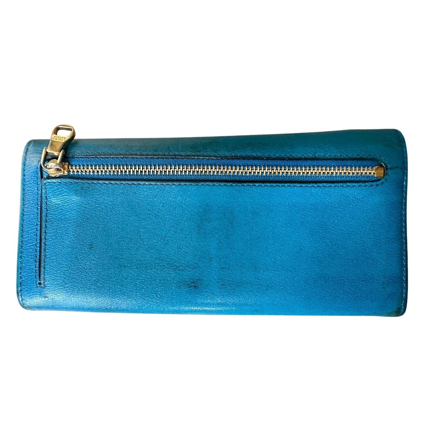 Loewe Loewe Blue Flap Long Wallet Size ONE SIZE - 3 Thumbnail