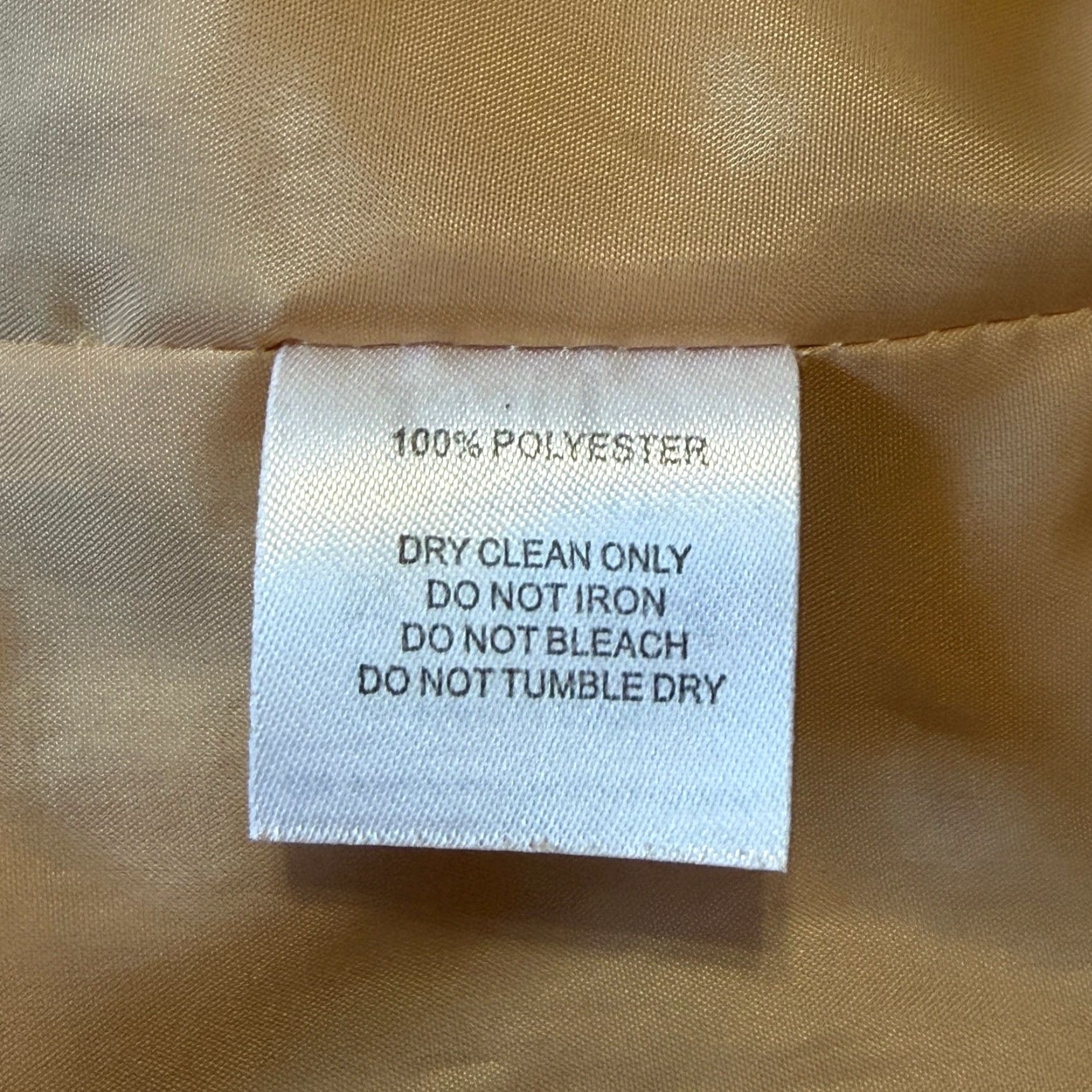 Vintage VINTAGE not applicable; title: Tiger Mist Fawkner Jacket Womens Small Camel Faux Fur Open Front Oversized Coat Size S / US 4 / IT 40 - 5 Thumbnail