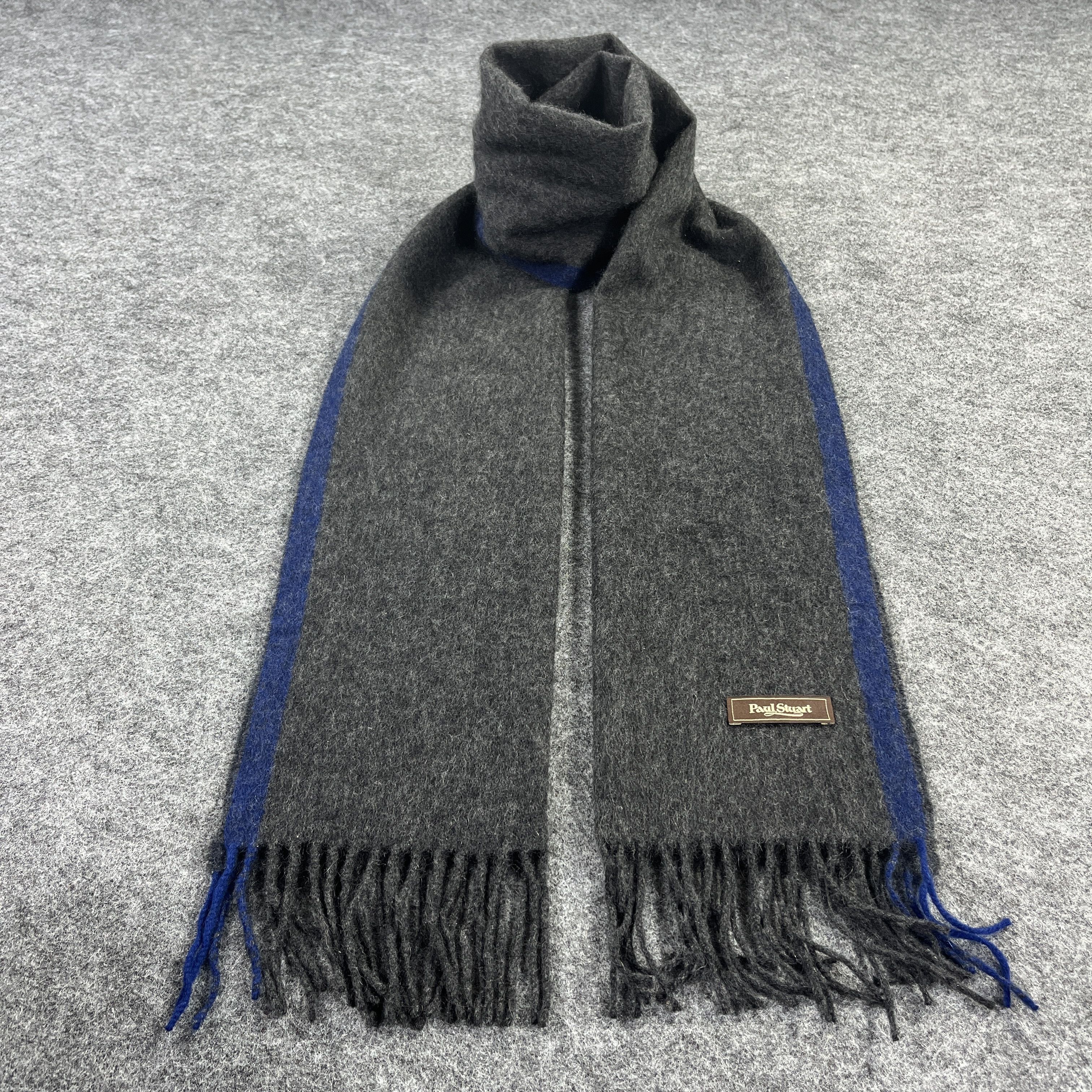 Paul Stuart × Vintage Paul Stuart Scarf / Muffler / Neckwear T991 Size ONE SIZE - 1 Thumbnail