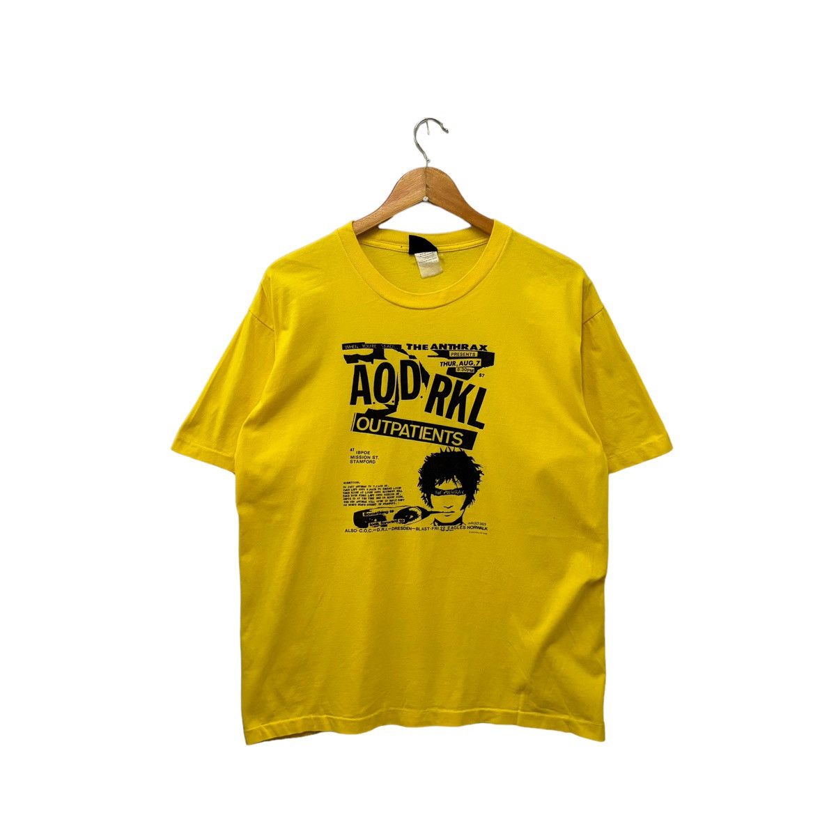 Band Tees × Vintage Vintage THE ANTHRAX Band Tees Parody Sex Pistol Size US L / EU 52-54 / 3 - 1 Thumbnail