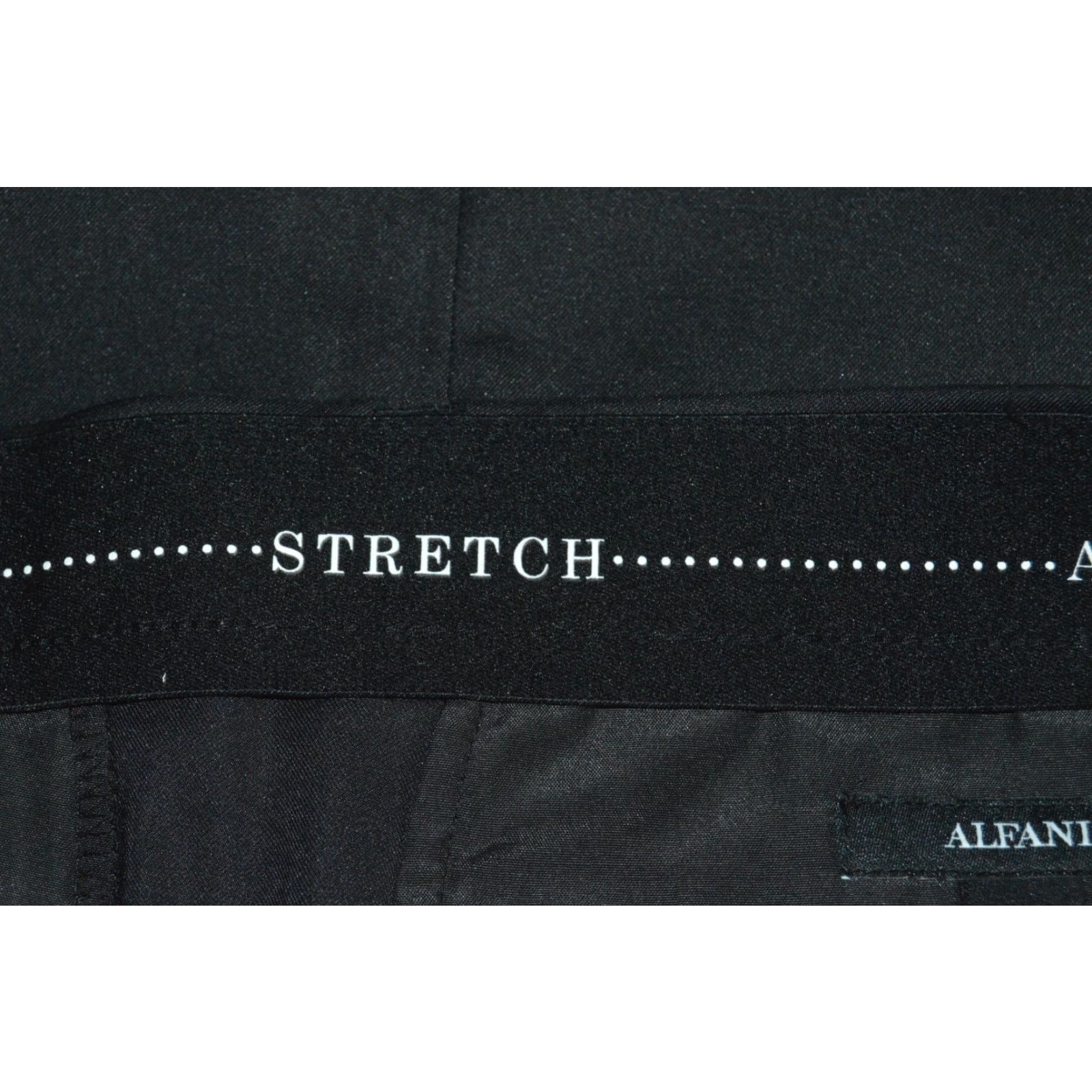 Alfani Alfani Dress Pants Men's Classic-Fit Solid Stretch Black 36x32 Size US 36 / EU 52 - 7 Thumbnail