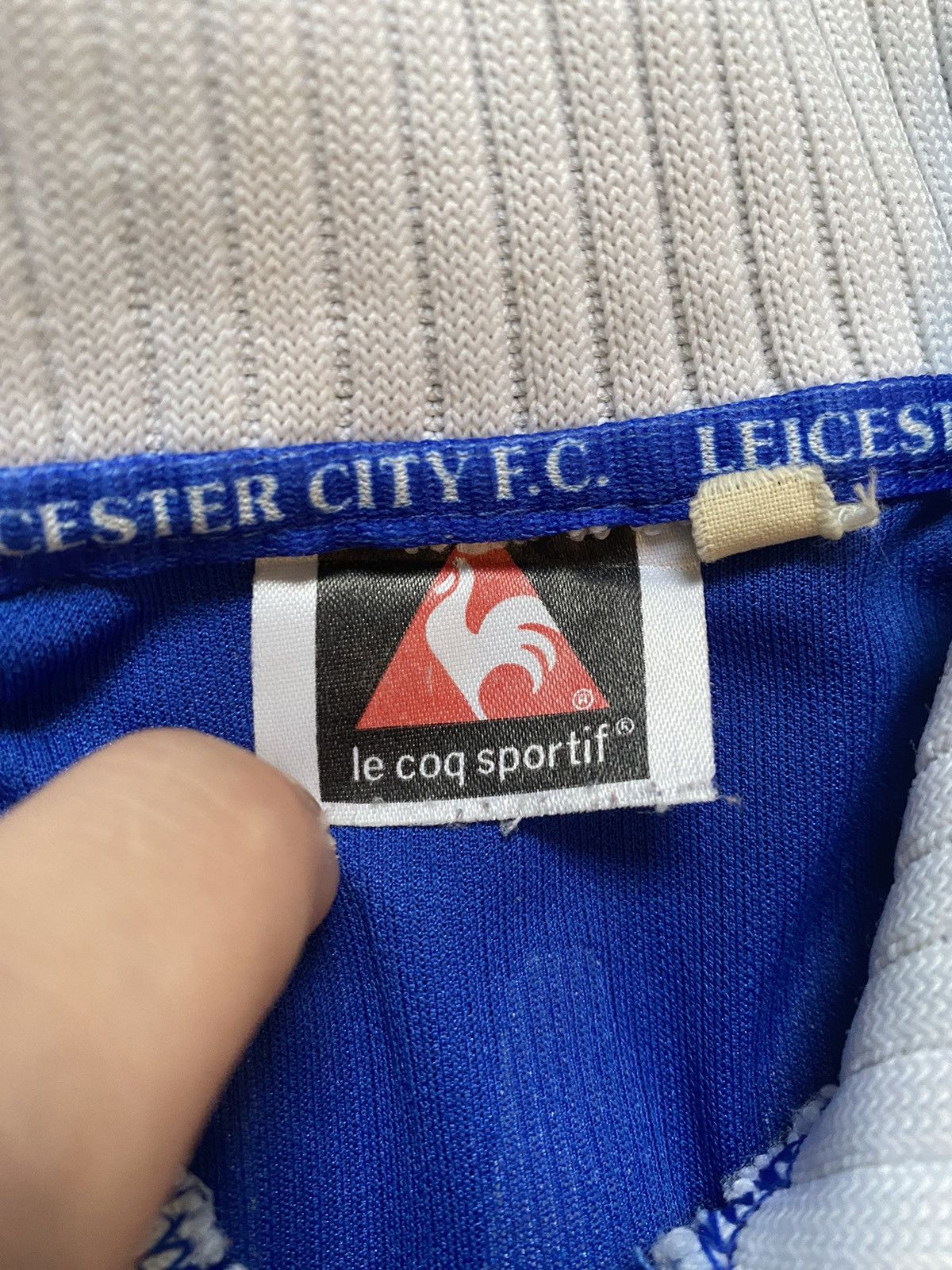 Le Coq Sportif × Vintage Leicester City FC 2002-2003 Home Soccer Jersey LG Blockcore Size US S / EU 44-46 / 1 - 7 Thumbnail