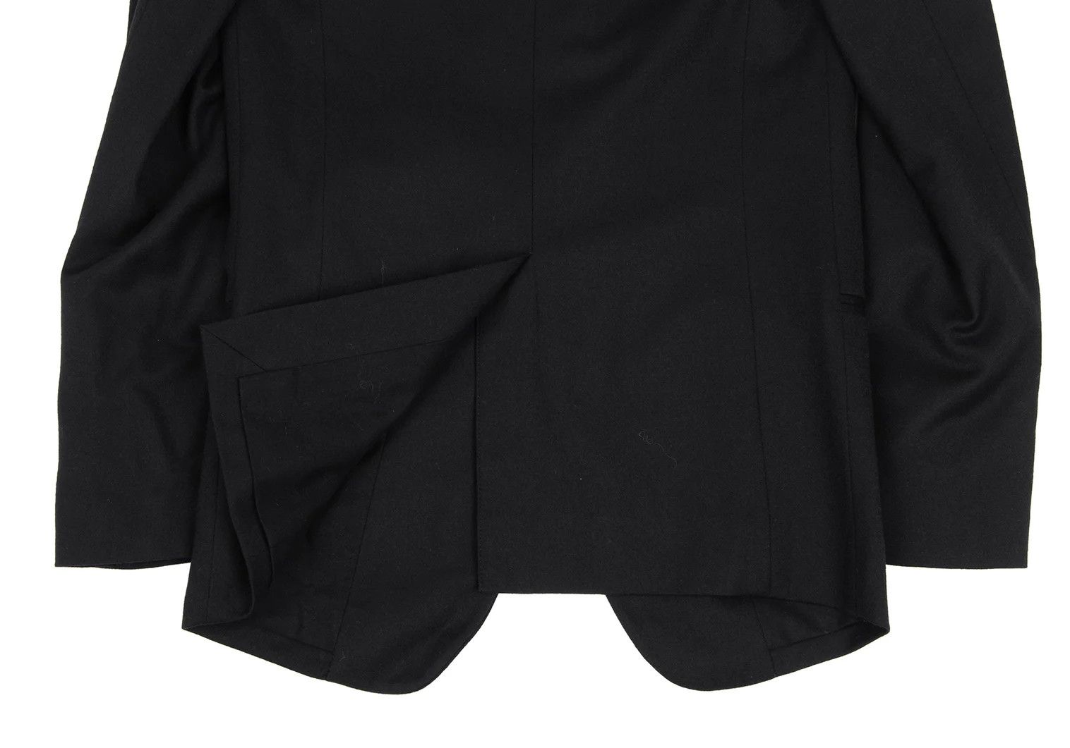 Ann Demeulemeester Wool Strap Design Jacket in Black, Size XXS Size US XXS / EU 40 - 14 Thumbnail