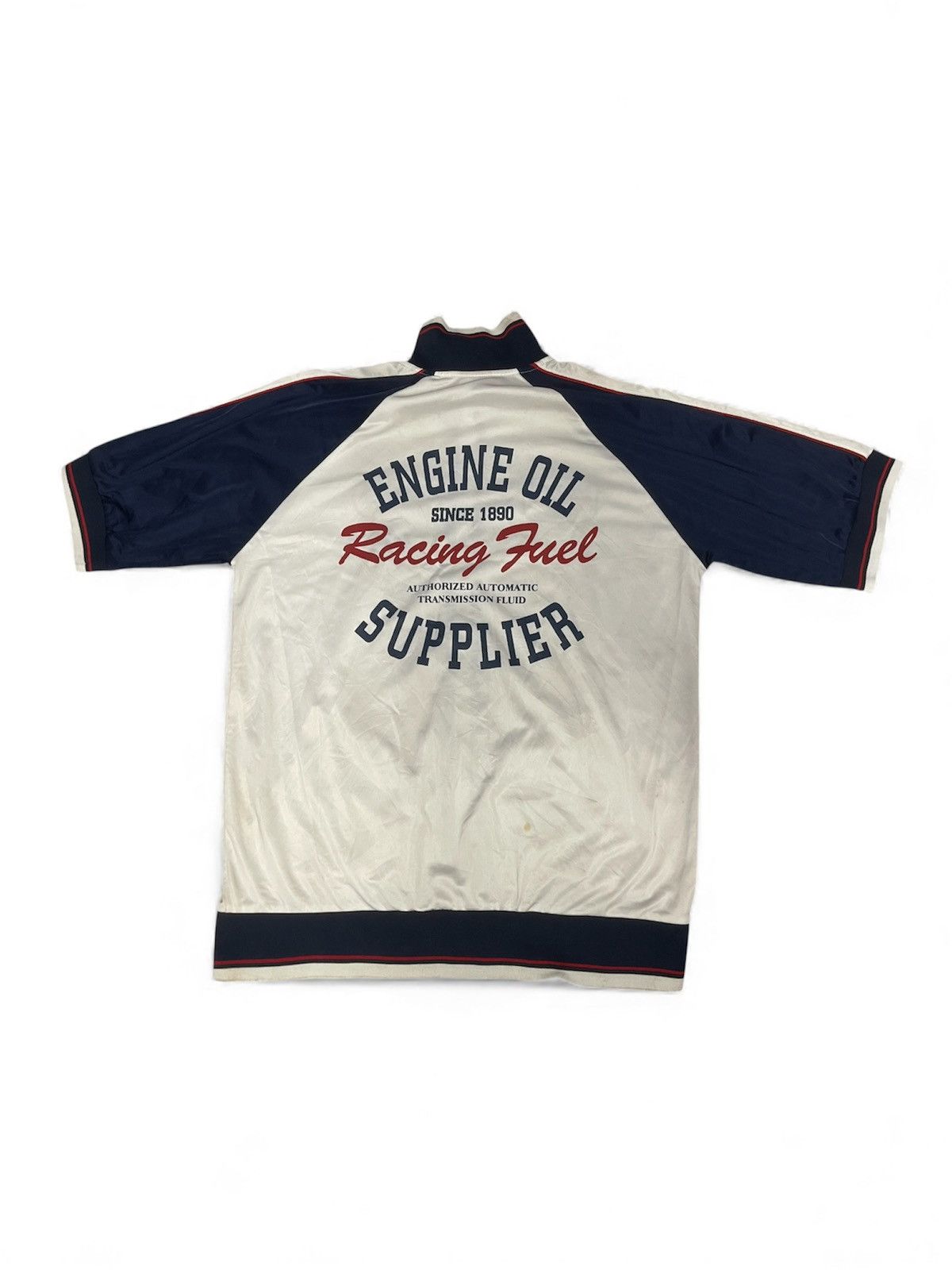 Other [VINTAGE] Union 76 Lubricants Short Sleeve Track Jacket Size US XL / EU 56 / 4 - 2 Thumbnail