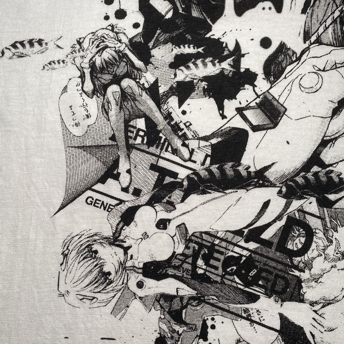 Anime × Cartoon Network VINTAGE NEON GENESIS EVANGELION ANIME T SHIRT GAINEX Size US M / EU 48-50 / 2 - 7 Thumbnail