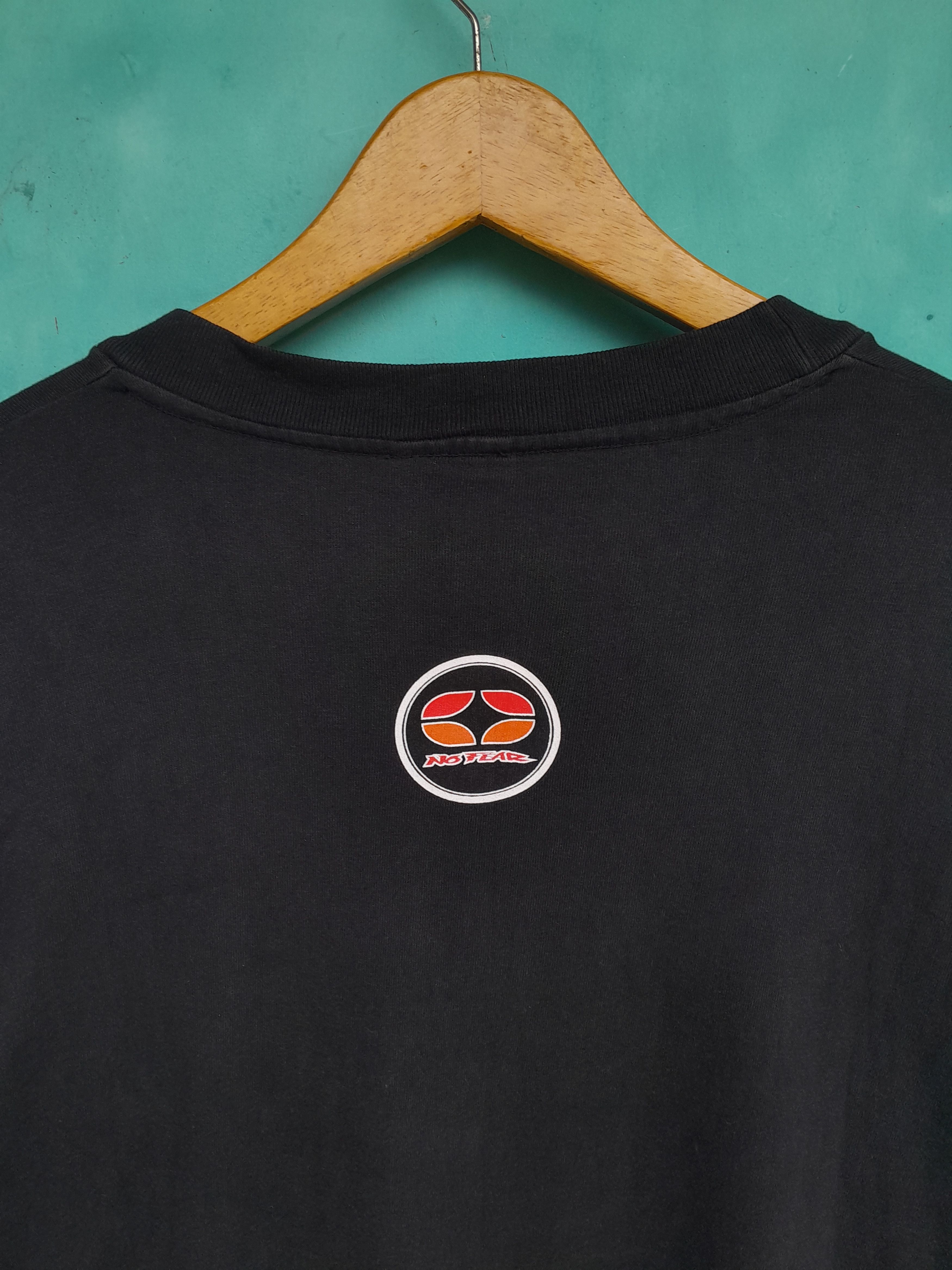 No Fear Vintage 90s NO FEAR Pure Mx Technology Long sleeve Shirt Size US L / EU 52-54 / 3 - 4 Thumbnail