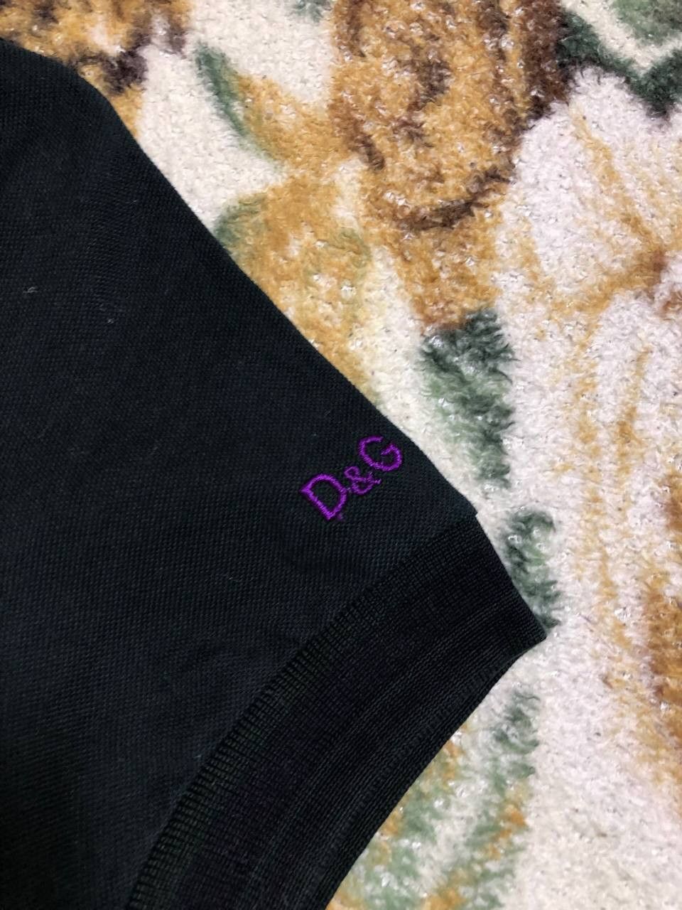 Dolce & Gabbana D&G Dolce & Gabbana Polo Shirt Dark Gray IT 54 Men’s Size US XS / EU 42 / 0 - 3 Thumbnail